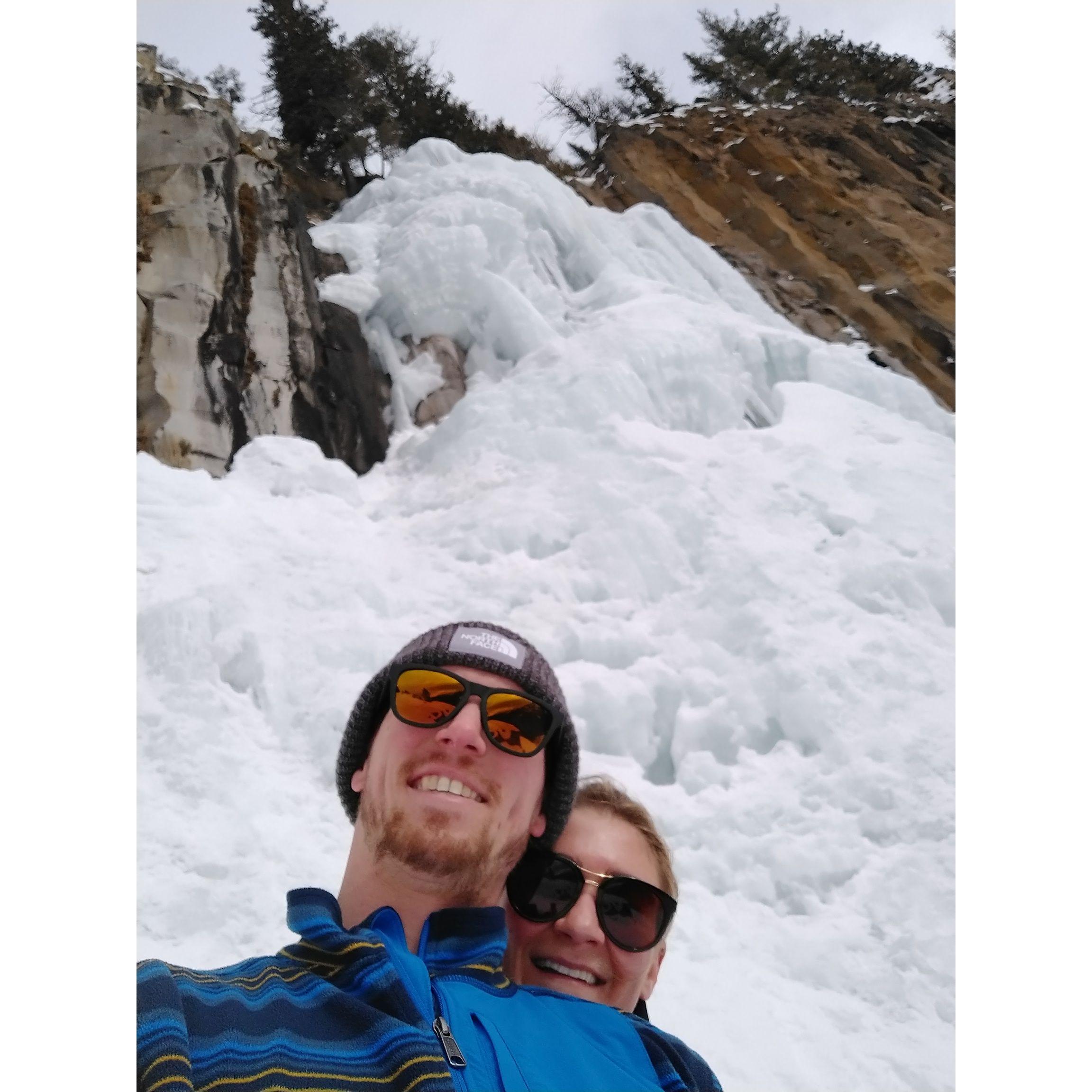 Waterfalls outside Bozeman