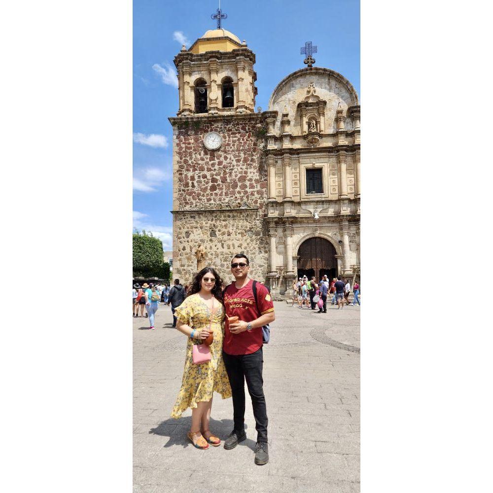 Visiting Tequila, Jalisco with family, September 2022.