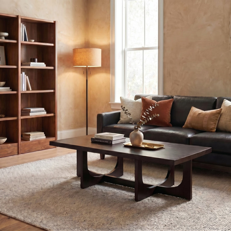 Rowena Interiors, Wilder Rectangular Mango Wood Coffee Table with