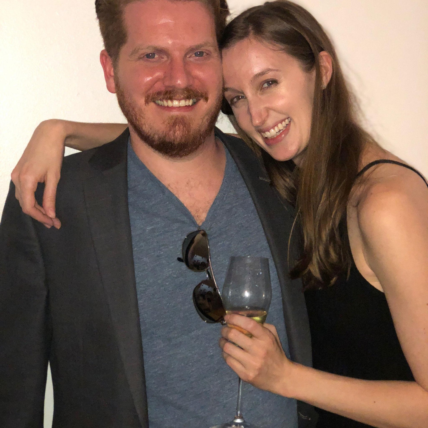 At our friend Stephanie's engagement party