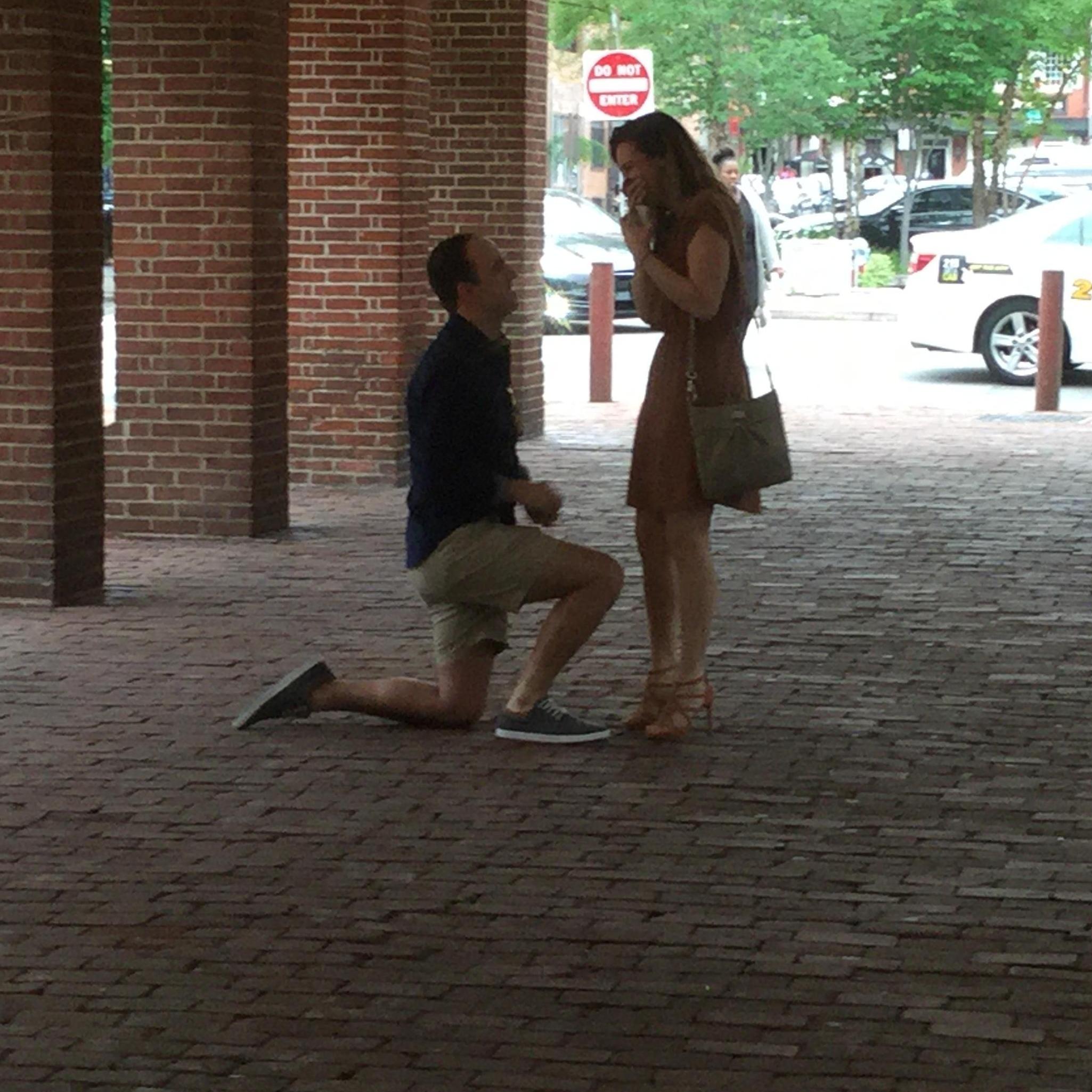 Will You!?" ... "YES!"
