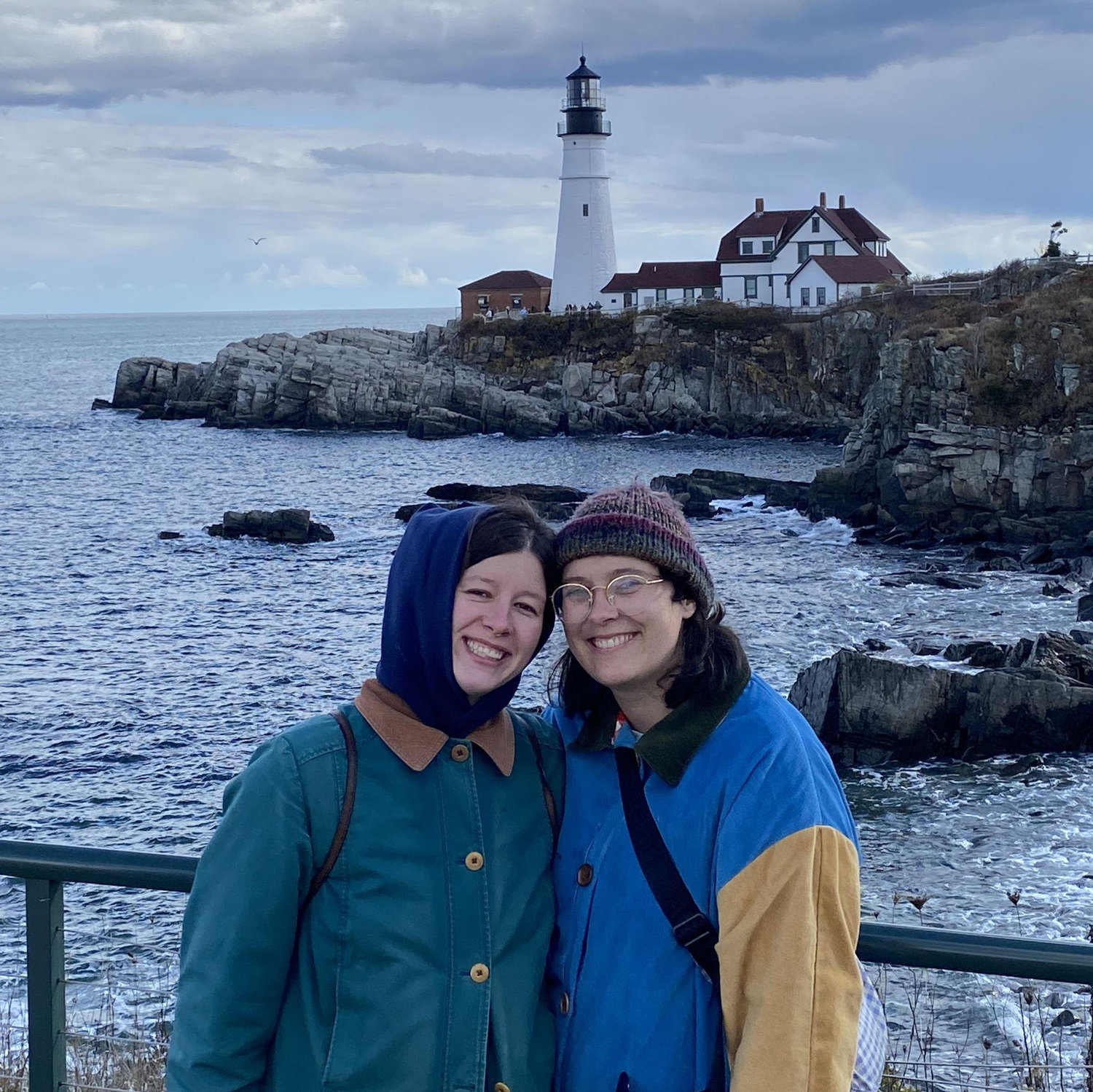 Molly loves lighthouses.