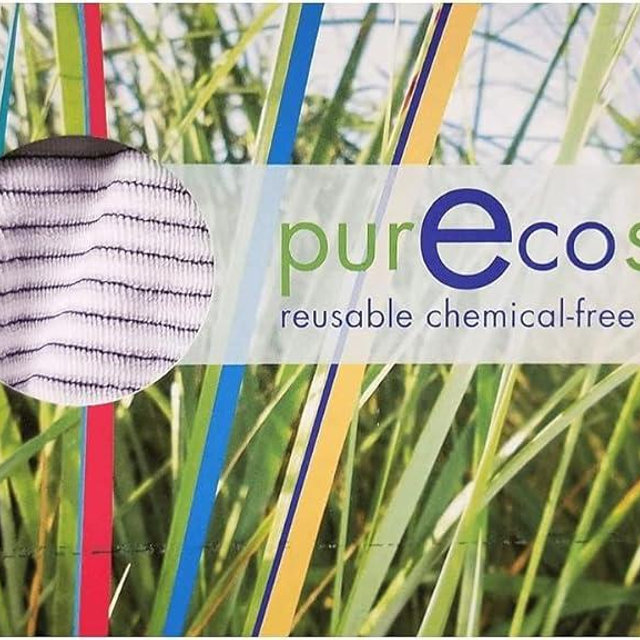 Purecosheet - Reusable Dryer Sheets | Cost effective (500+ loads), Chemical Free & Vegan Dryer Sheet | Safe For Infants & Allergy/Eczema Sufferers | Hypoallergenic | 2 Count