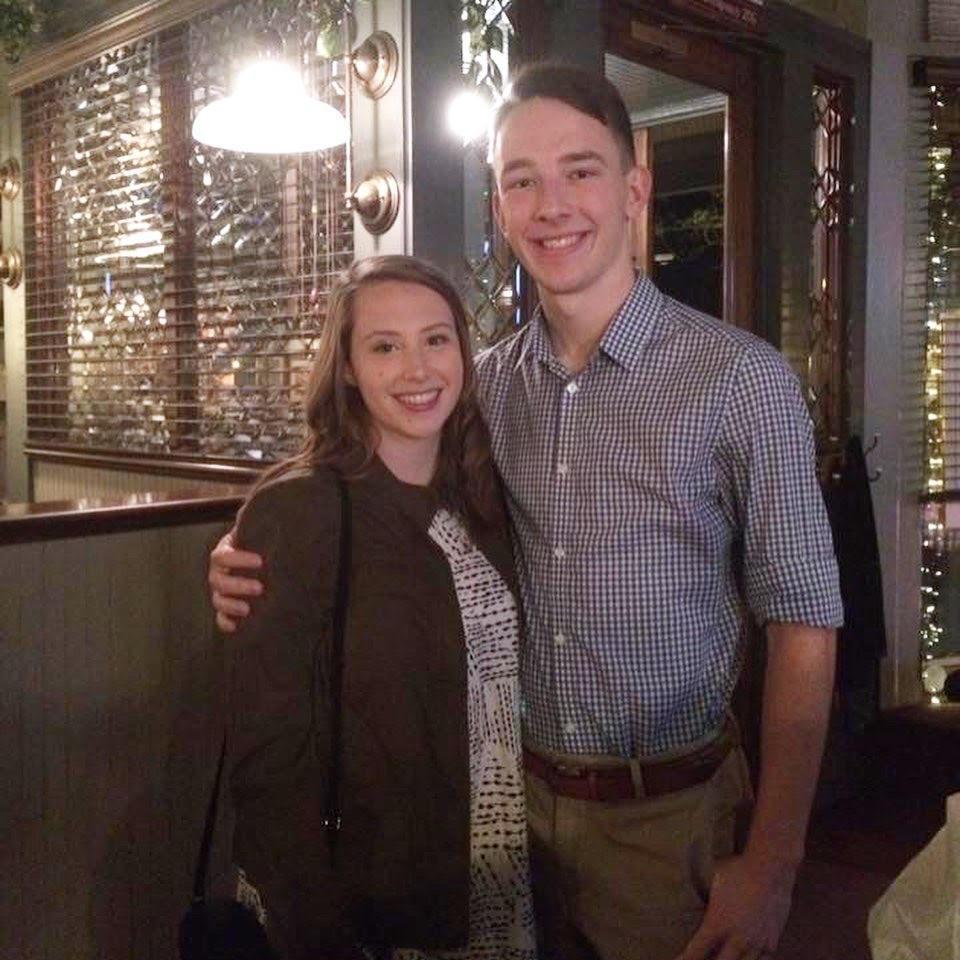 Going out to a fancy dinner for our first dating anniversary. We had moved in together just a few weeks before.
