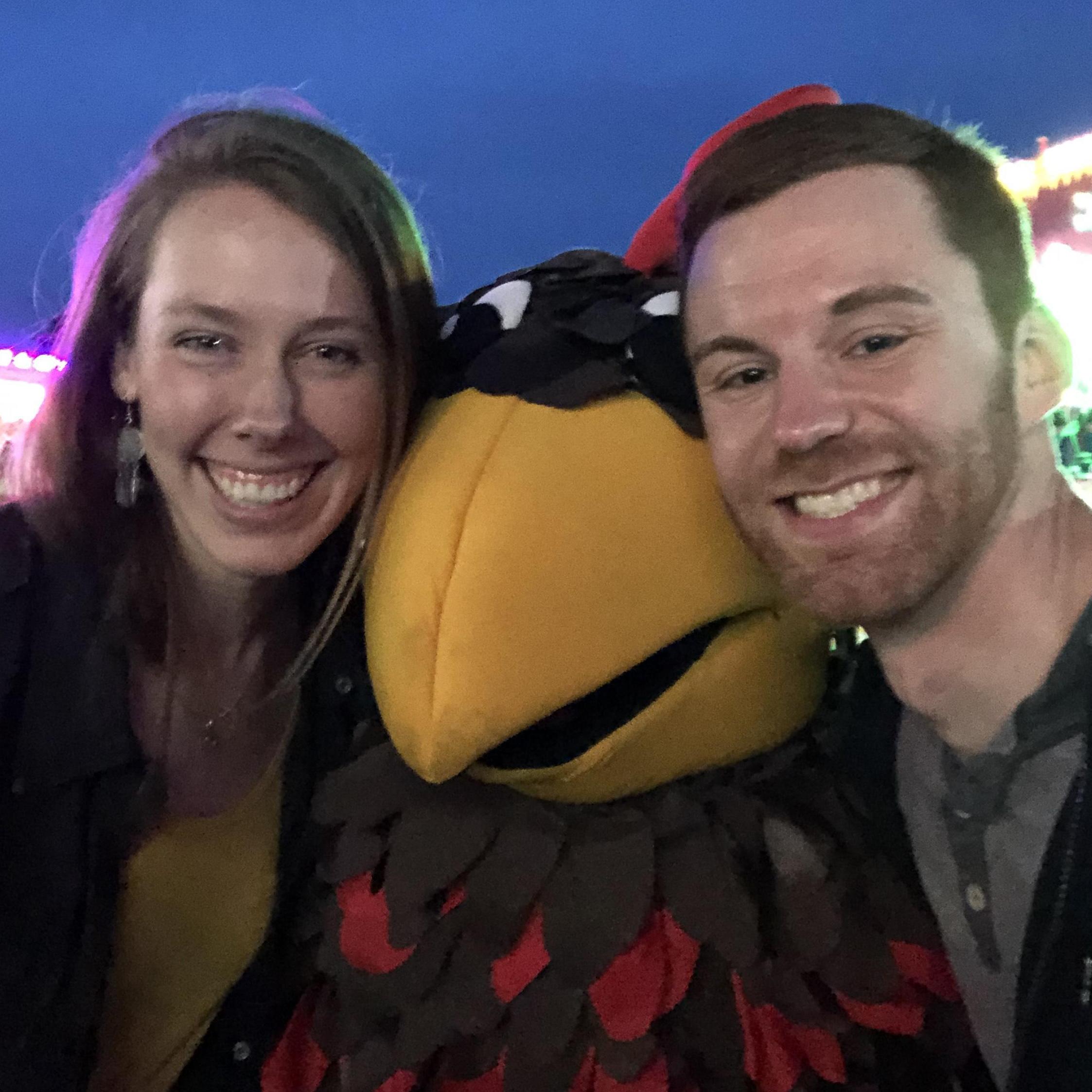 TRoz’s first date at the Rooster Days Festival in Broken Arrow, OK (photo taken one year later).