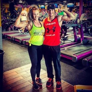 Flexin' Friday... one of our many shared hobbies!