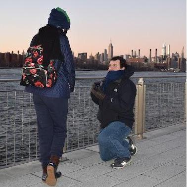 "Will you marry me?"
