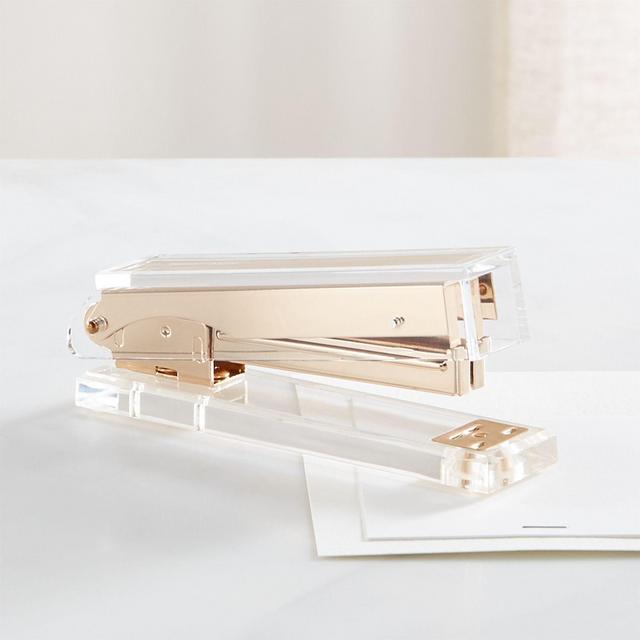 Russell + Hazel Gold and Acrylic Stapler