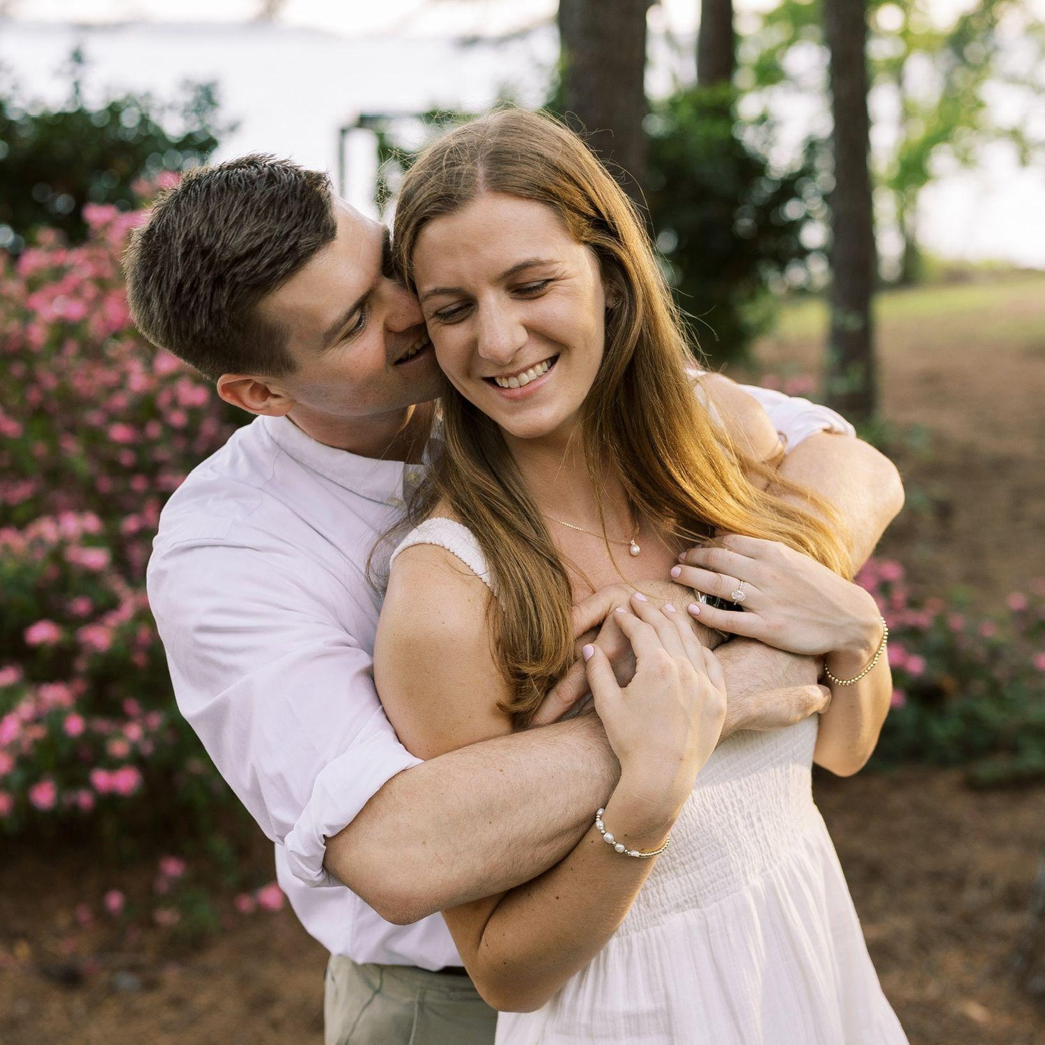 4/12/25: Engagement photos at Jetton Park on Lake Norman