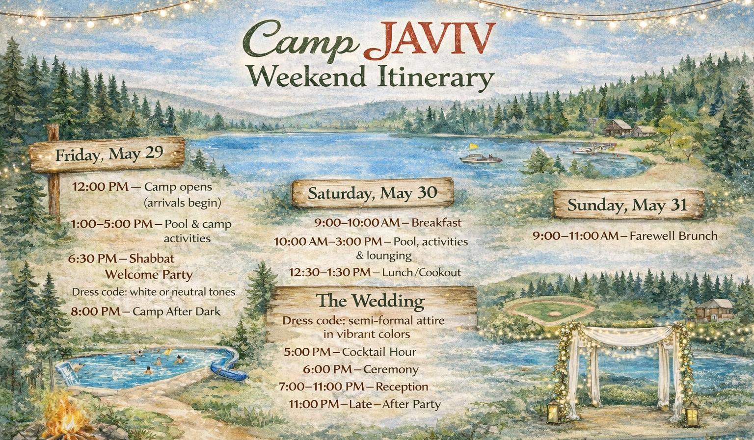 The Wedding Website of Jake Cyran and Aviv Hirt