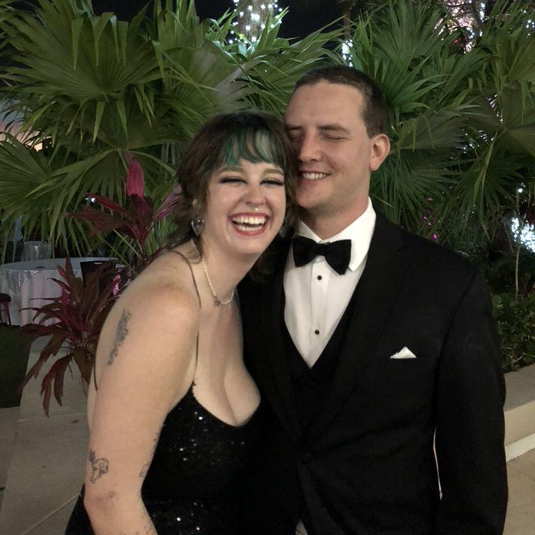 Us enjoying University of Miami School of Law gala