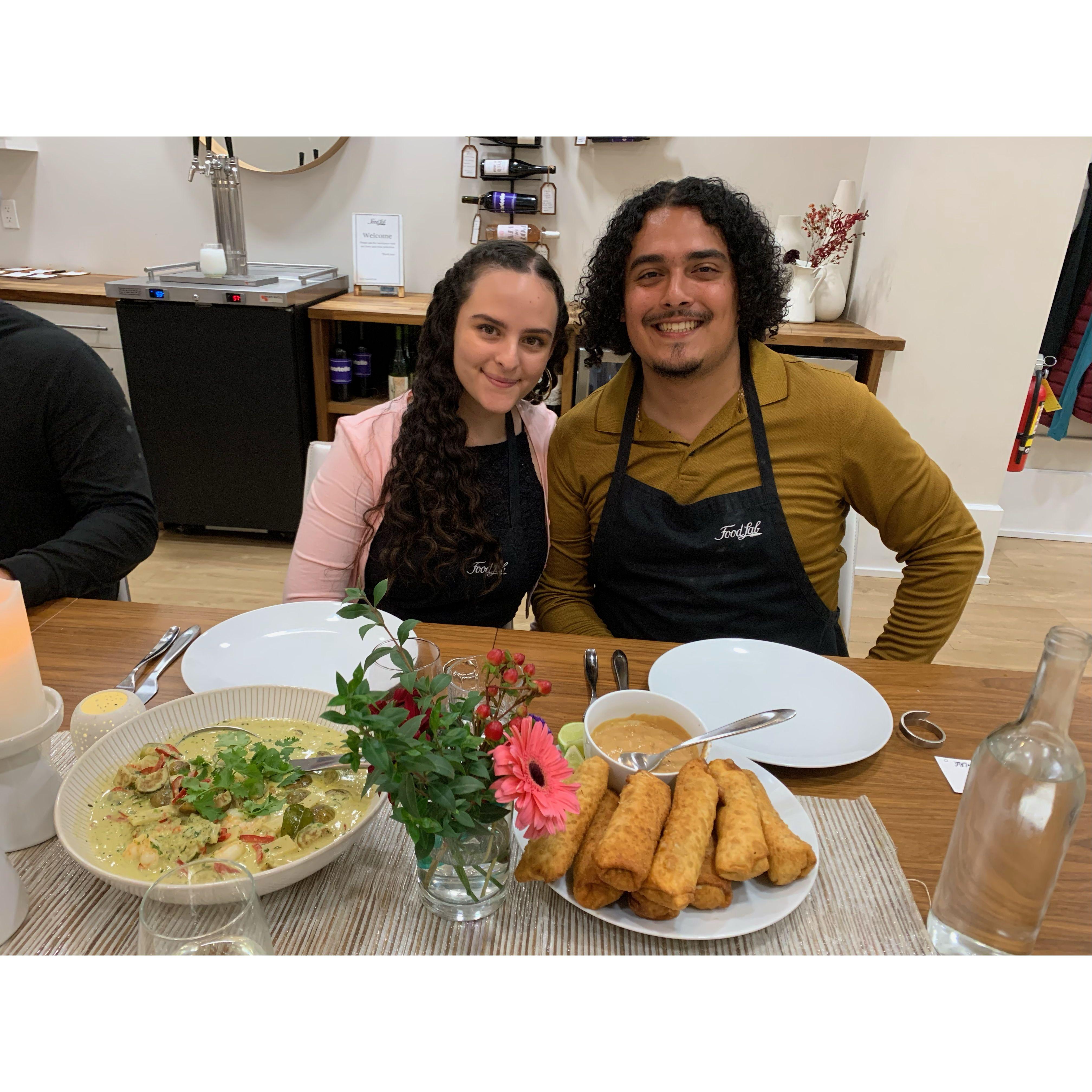 Anniversary cooking date in Boulder, CO