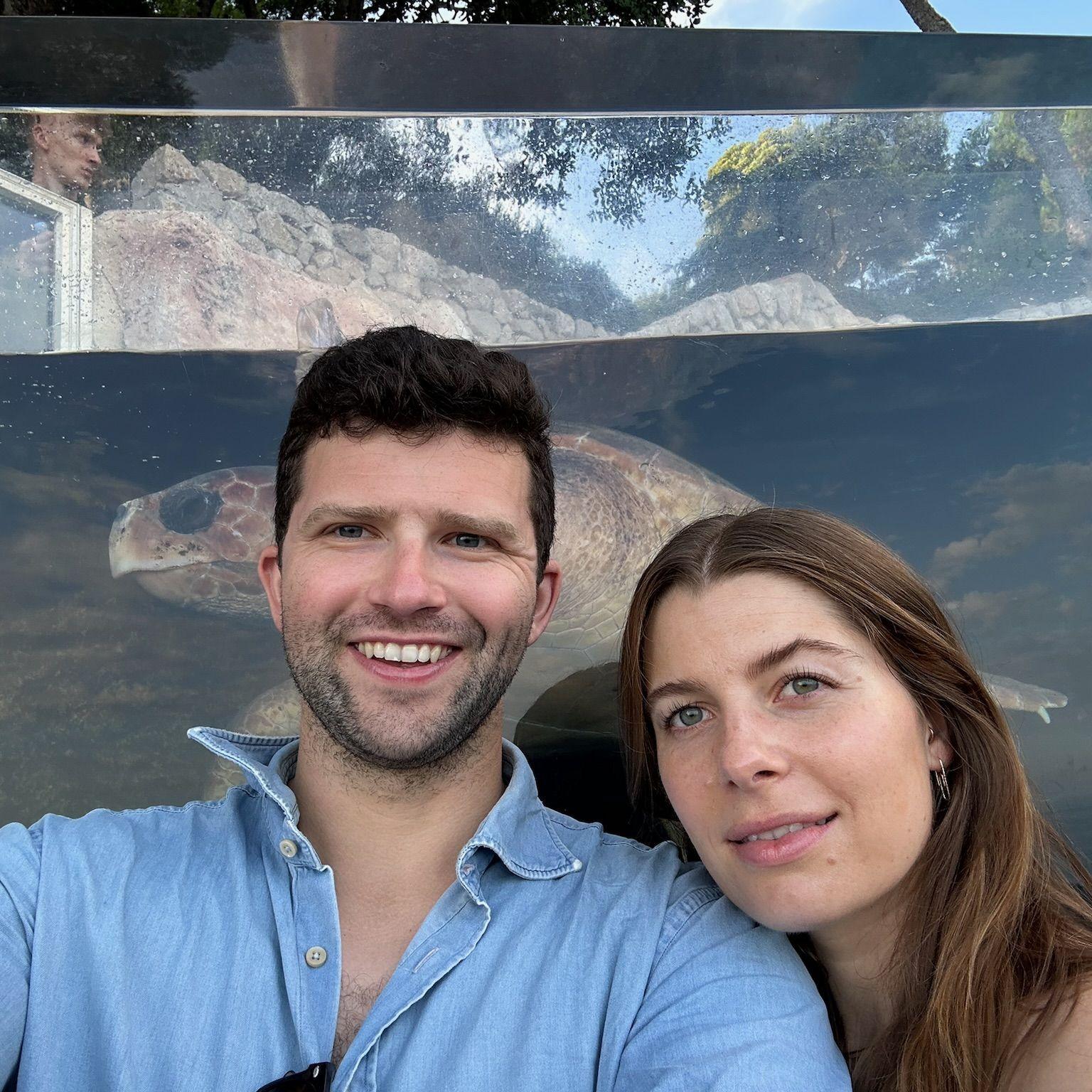 Monaco aquarium featuring our turtle friend