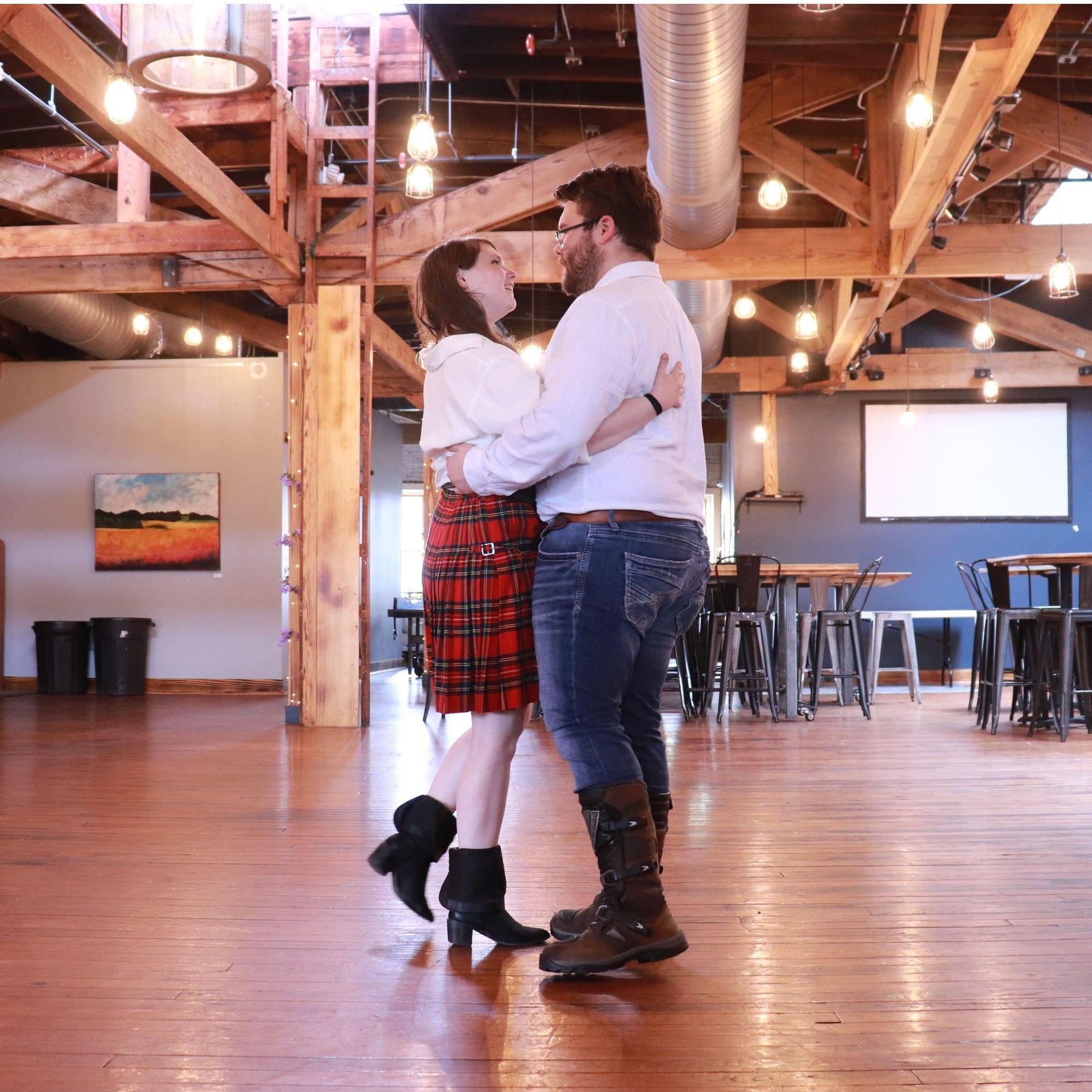 One of our absolute favorite shots from our Engagement Photos with Jarron Gravley. Good Times Brewery was incredible and let us use their upstairs space for some of the photos!