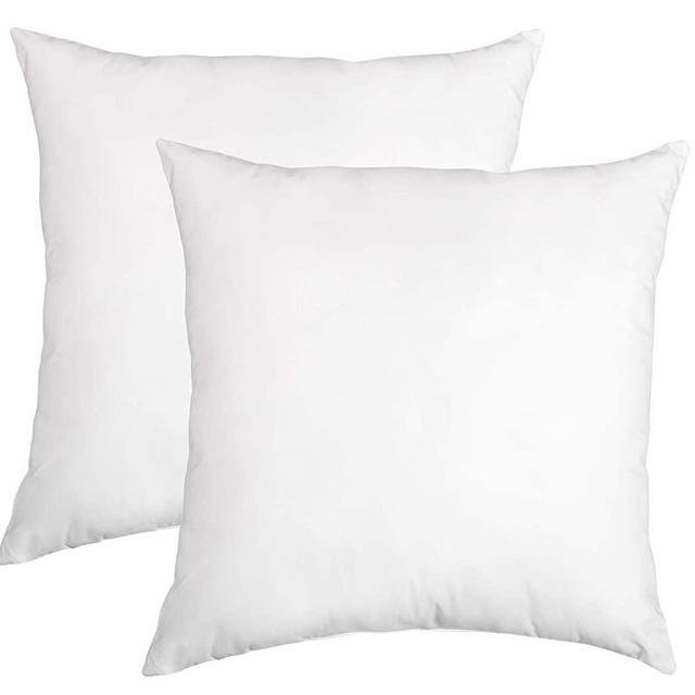 Amazon Basics White Hypoallergenic Decorative Throw Pillow Insert - 26" x 26", 1-Pack