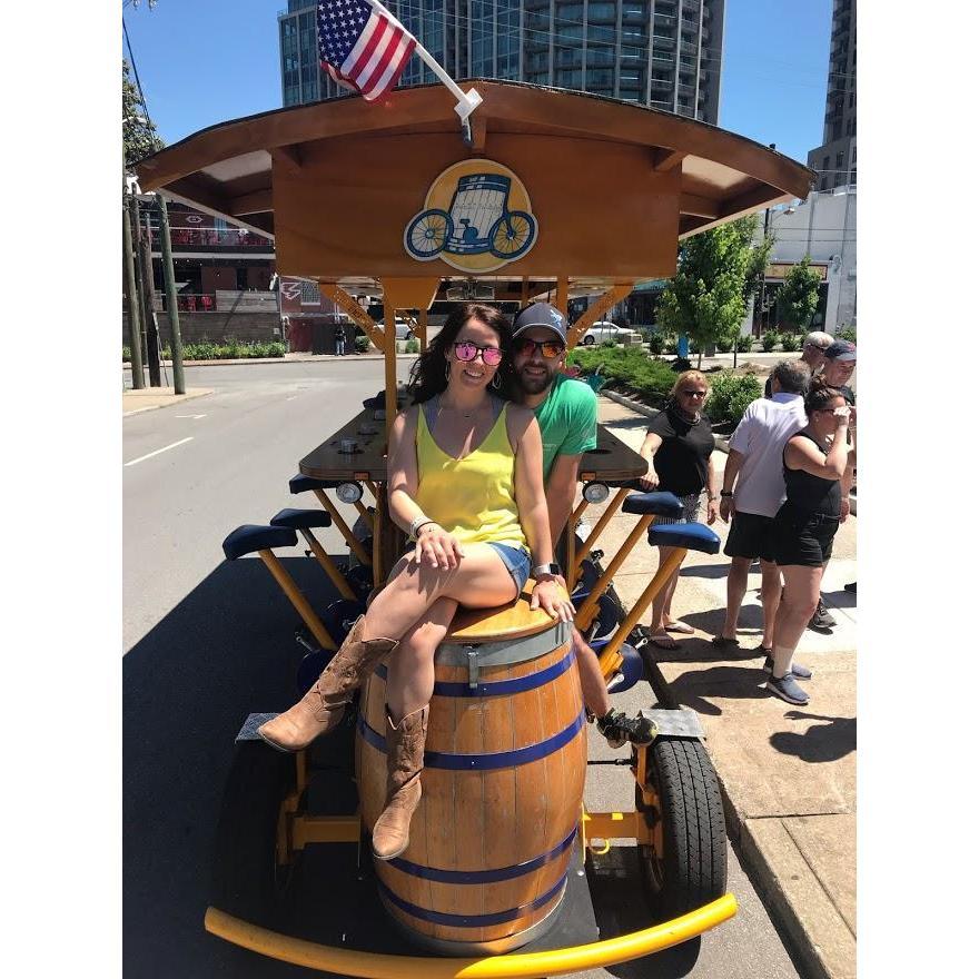 Pedal Bike Tour in Nashville!