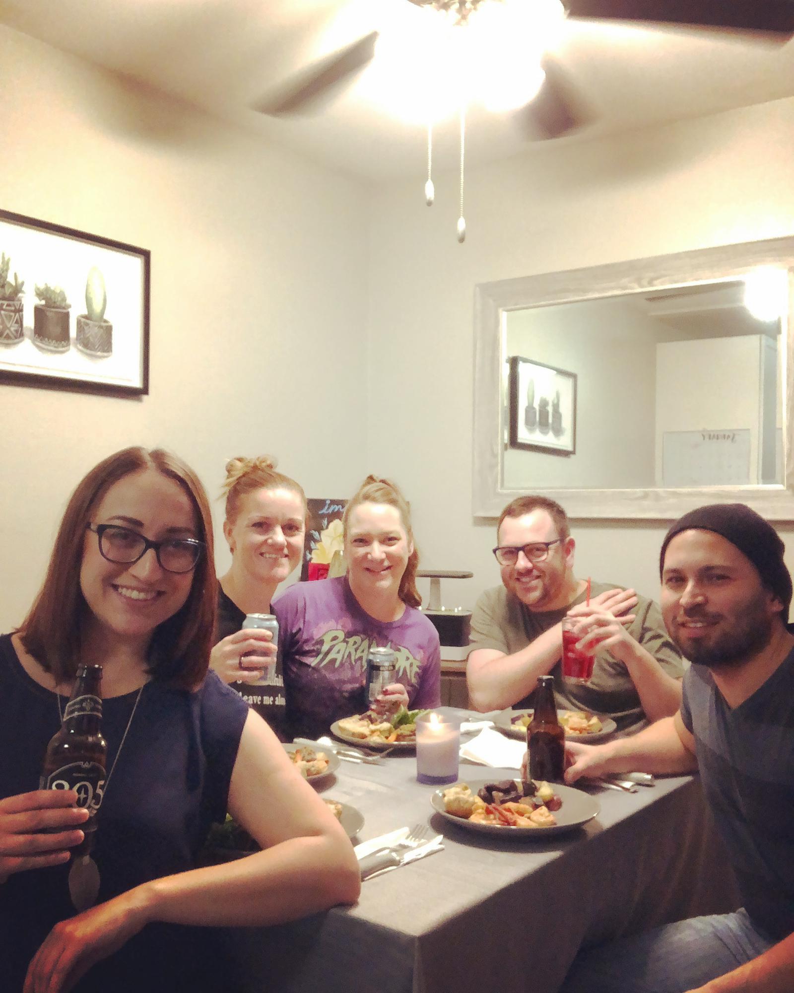 Sibling dinner hosted by the Best Woman