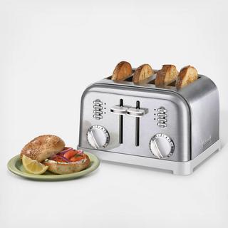 4-Slice Metal Classic Toaster CPT-180BKSP1