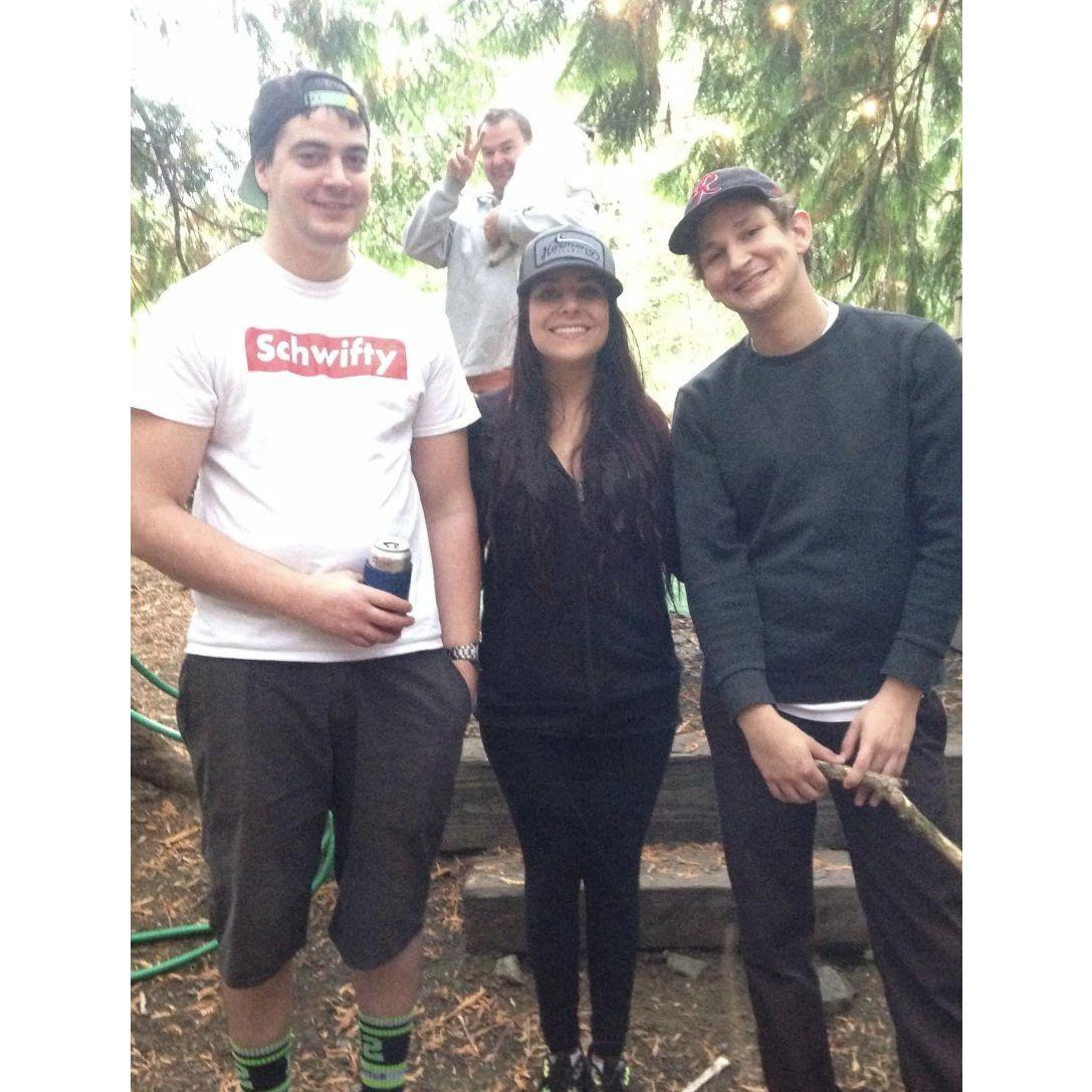 Camping trip for Kiana's 30th birthday