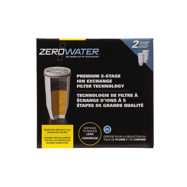 ZeroWater® 2-Pack Pitcher Replacement Filter