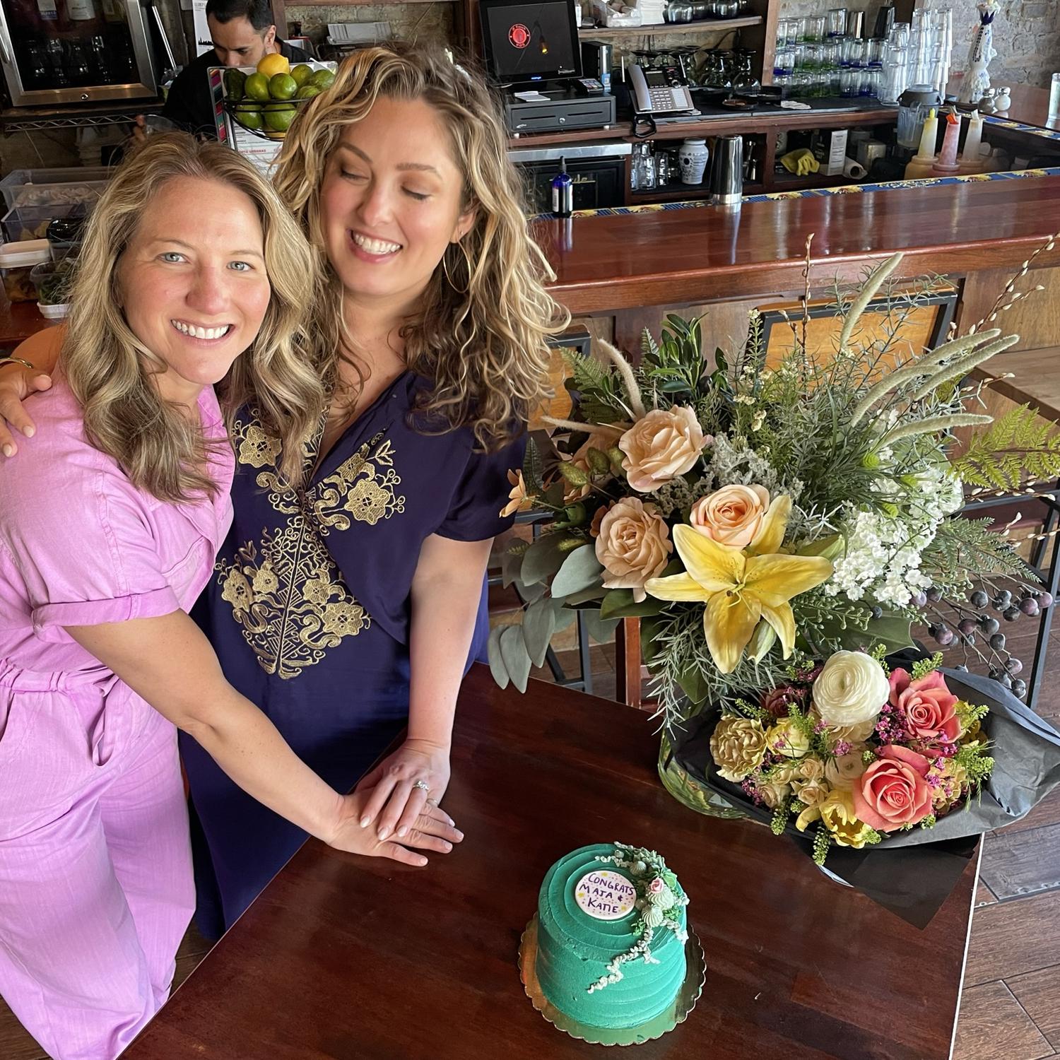 We're engaged and drinking margaritas!
Chicago 2023