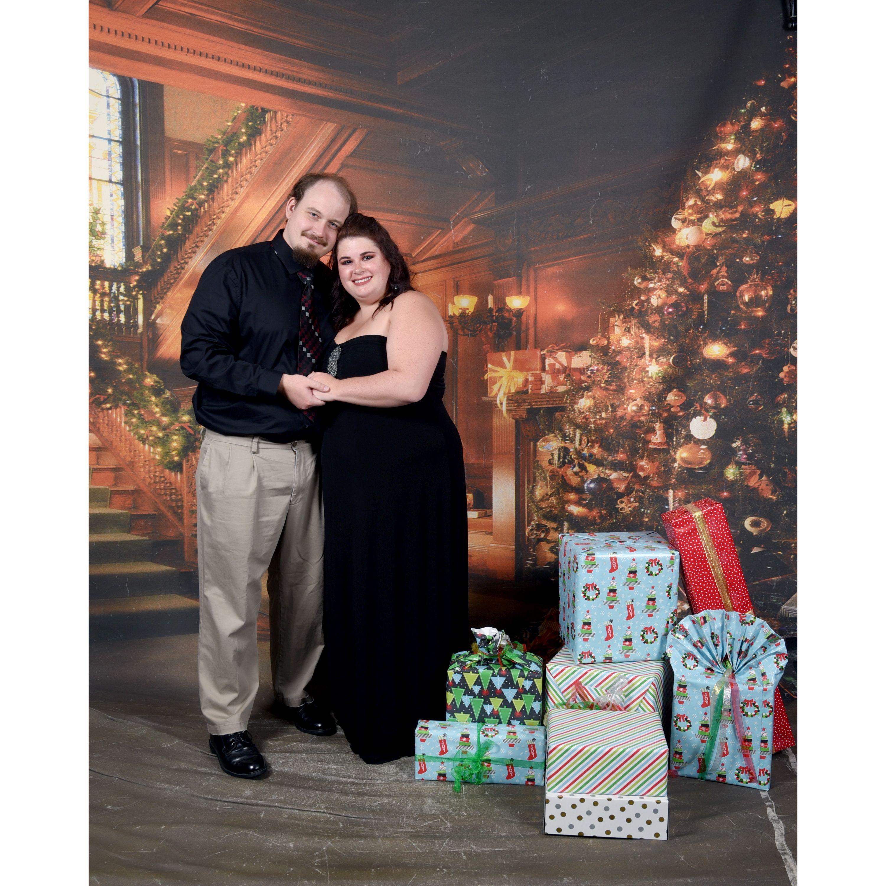 Our first formal photos together