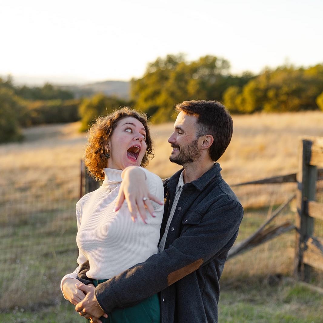 Immediate engagement photo shoot really captured the joy!