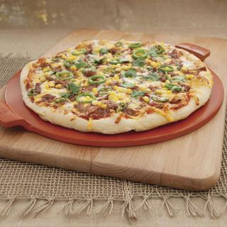 Round Glazed Pizza Stone