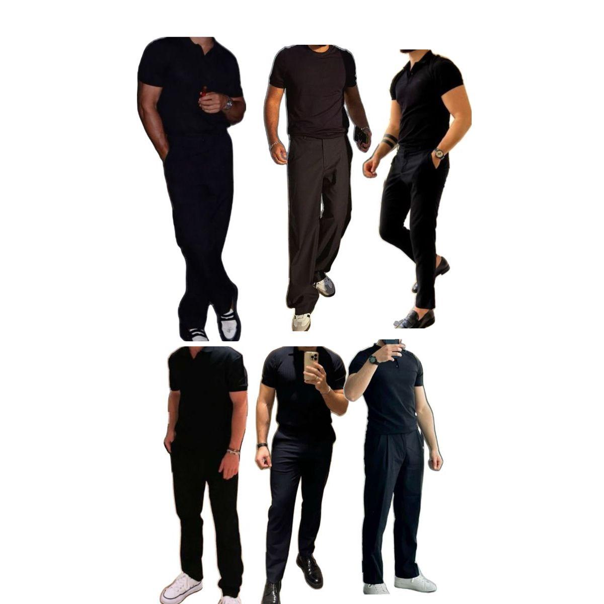 Thursday Night - Men All Black Attire Ideas (Button-ups or Collar shirts. No T-shirts) (Shoe Ex: Black shoes, white sneakers or loafers)