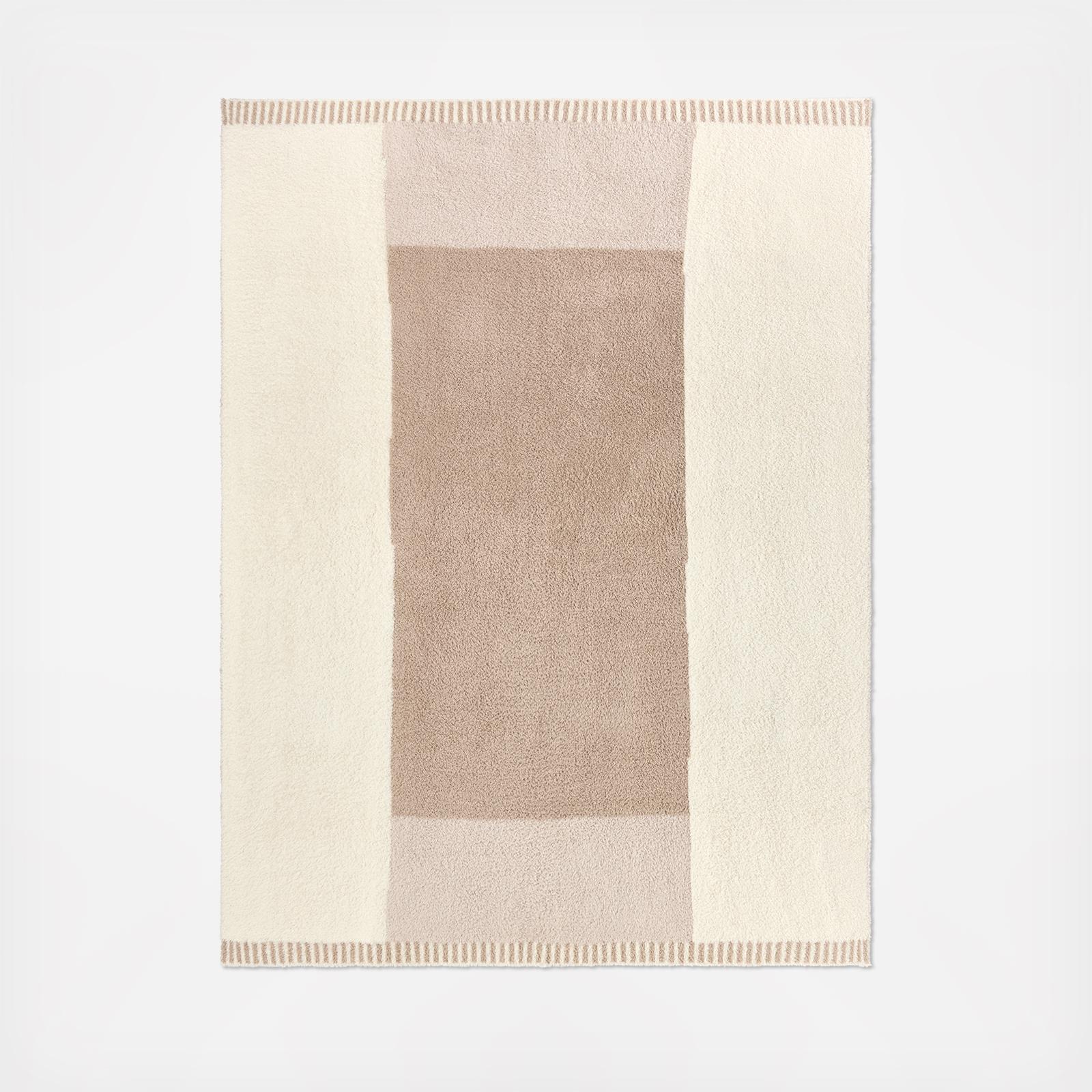 4378　ネッフル　エスキモード　シーツ Barefoot Dreams®, CozyChic Cova Center Stripe Throw | Zola