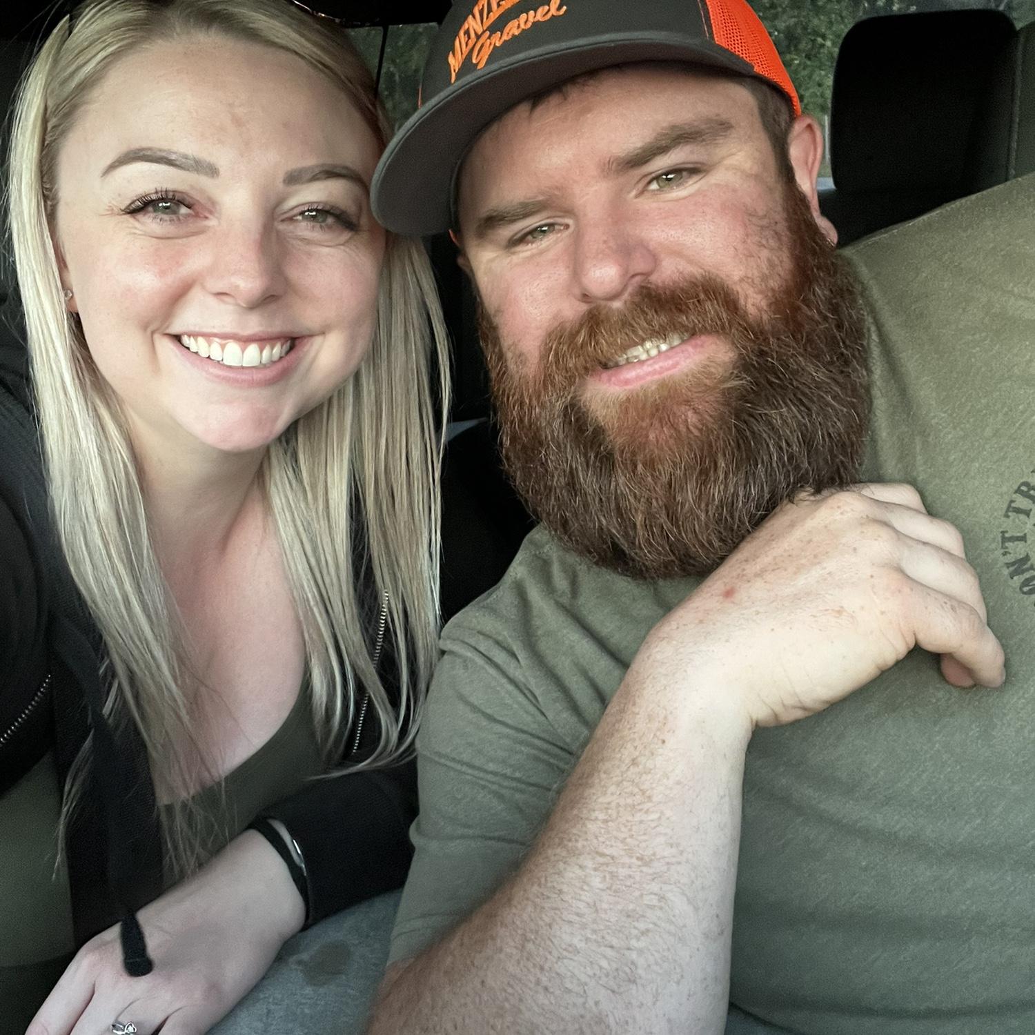 After dinner for Beau's 38th Birthday at Texas Roadhouse