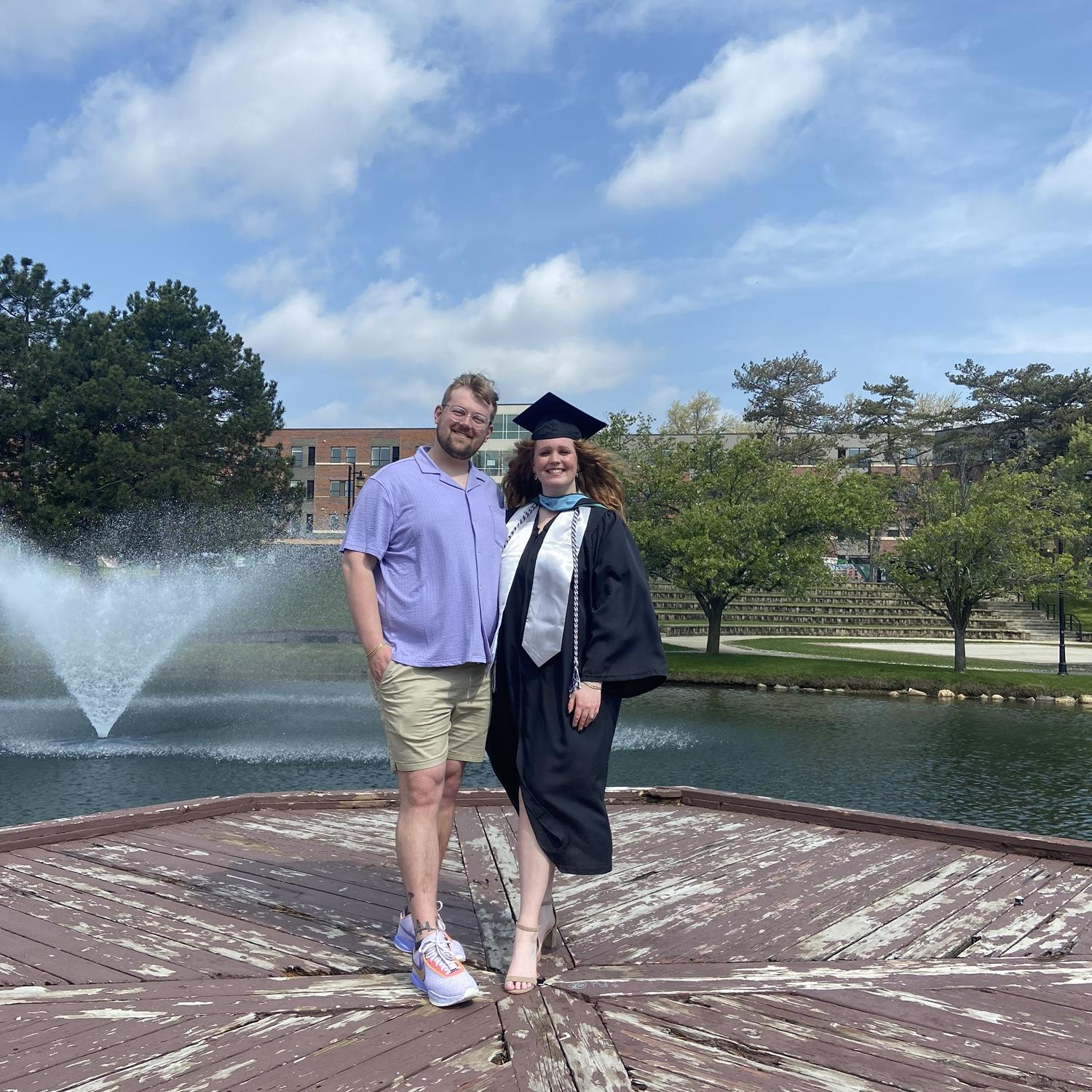 Bailee graduated with her Masters