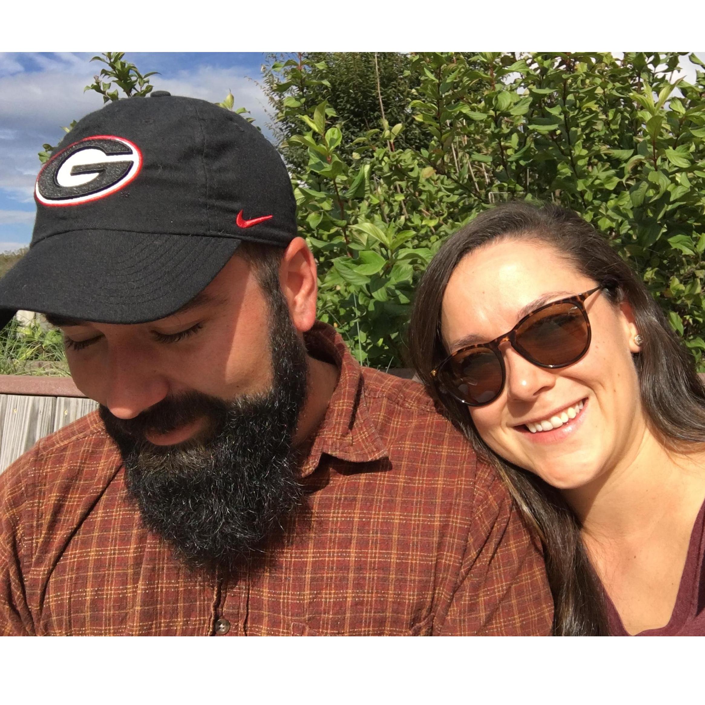 Oct. 2018. Asheville, NC. Out galavanting around Asheville breweries in the fall.