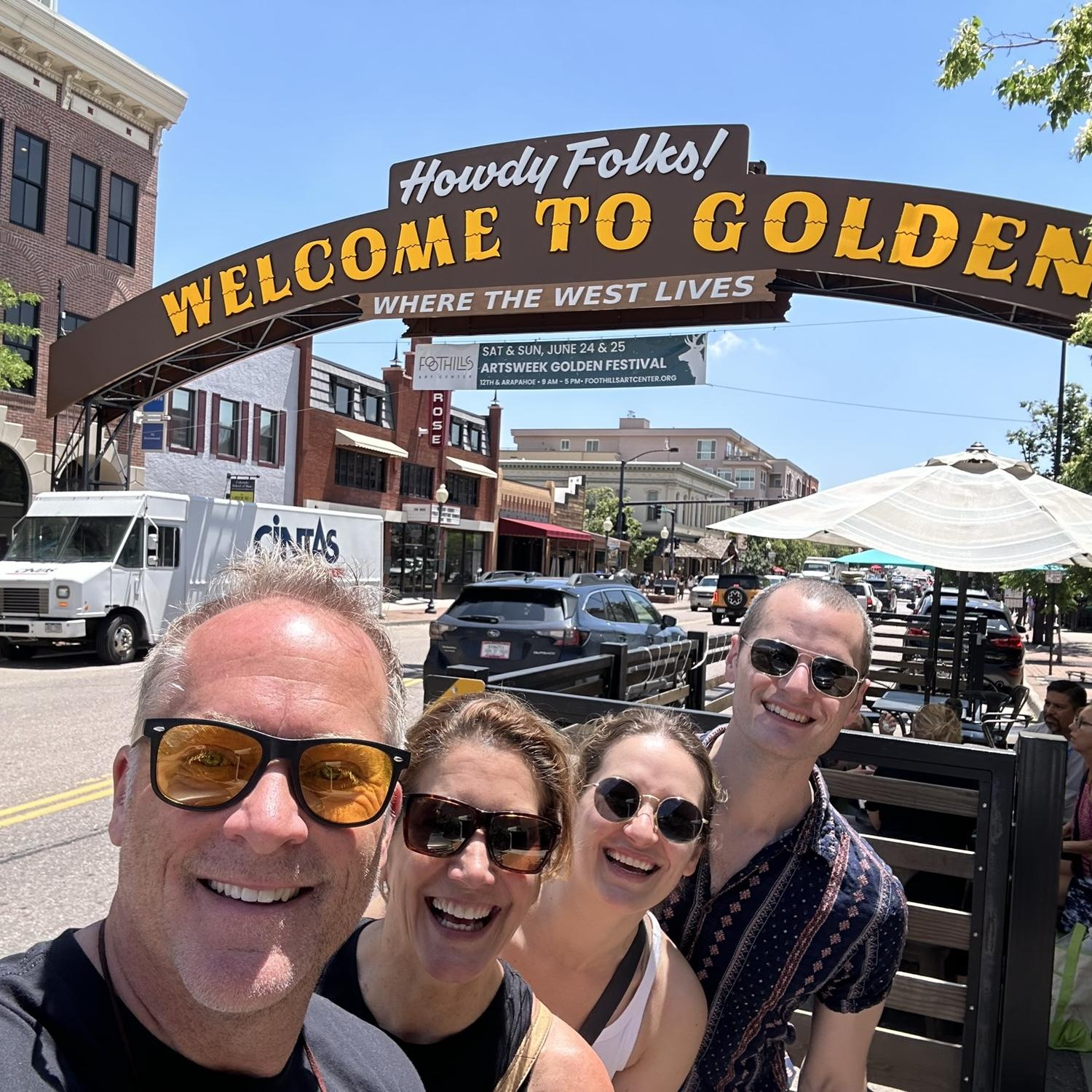 Meeting up with Megan’s family in Golden, Colorado for some outdoor adventures 🥾🍻🗻 - June 2023