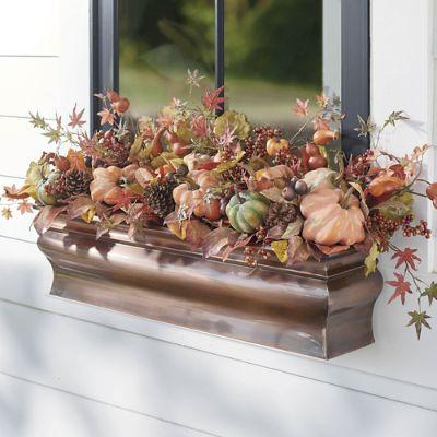Harvest Pumpkin Window Box Filler