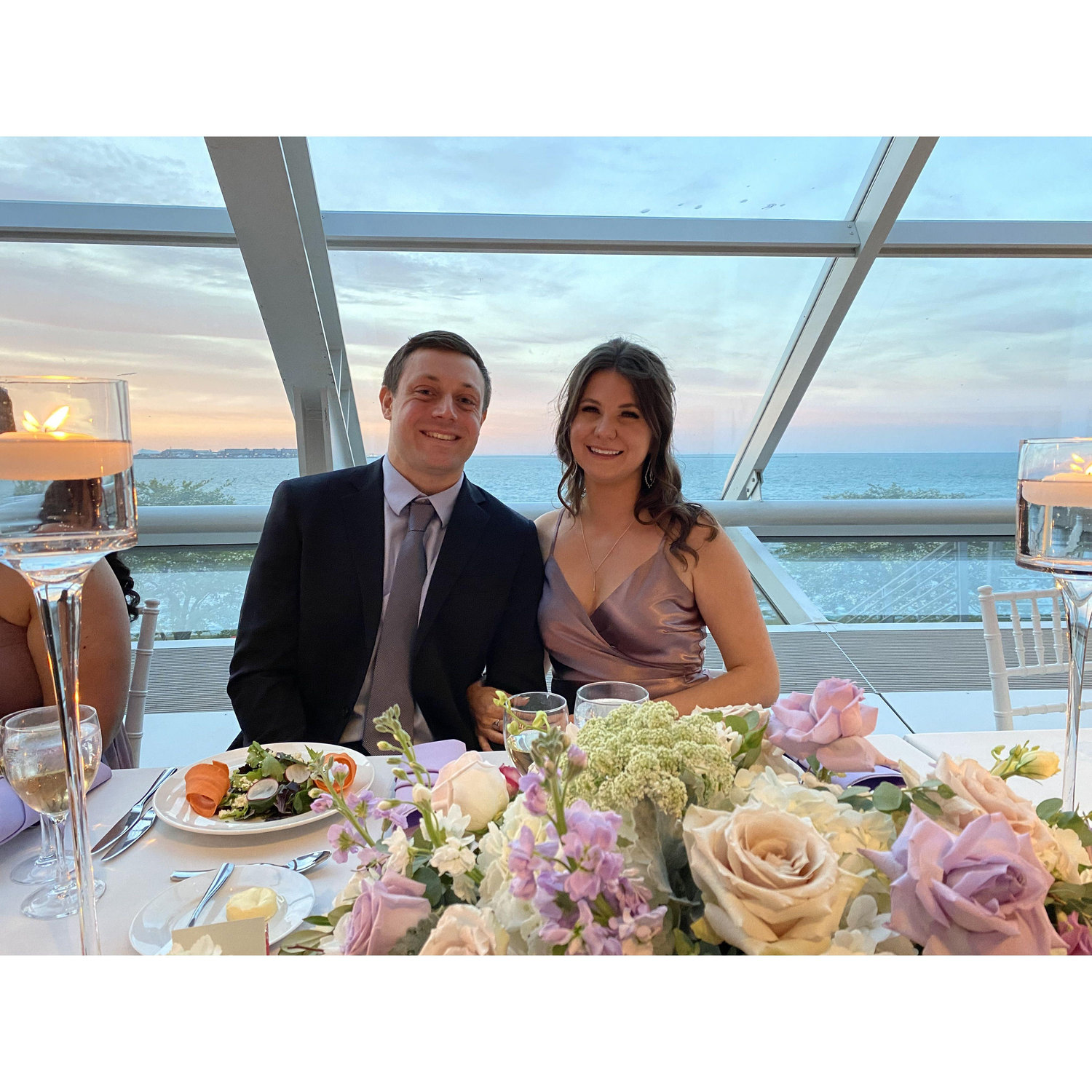 At Dom's best friend Vicky's wedding in May 2023!