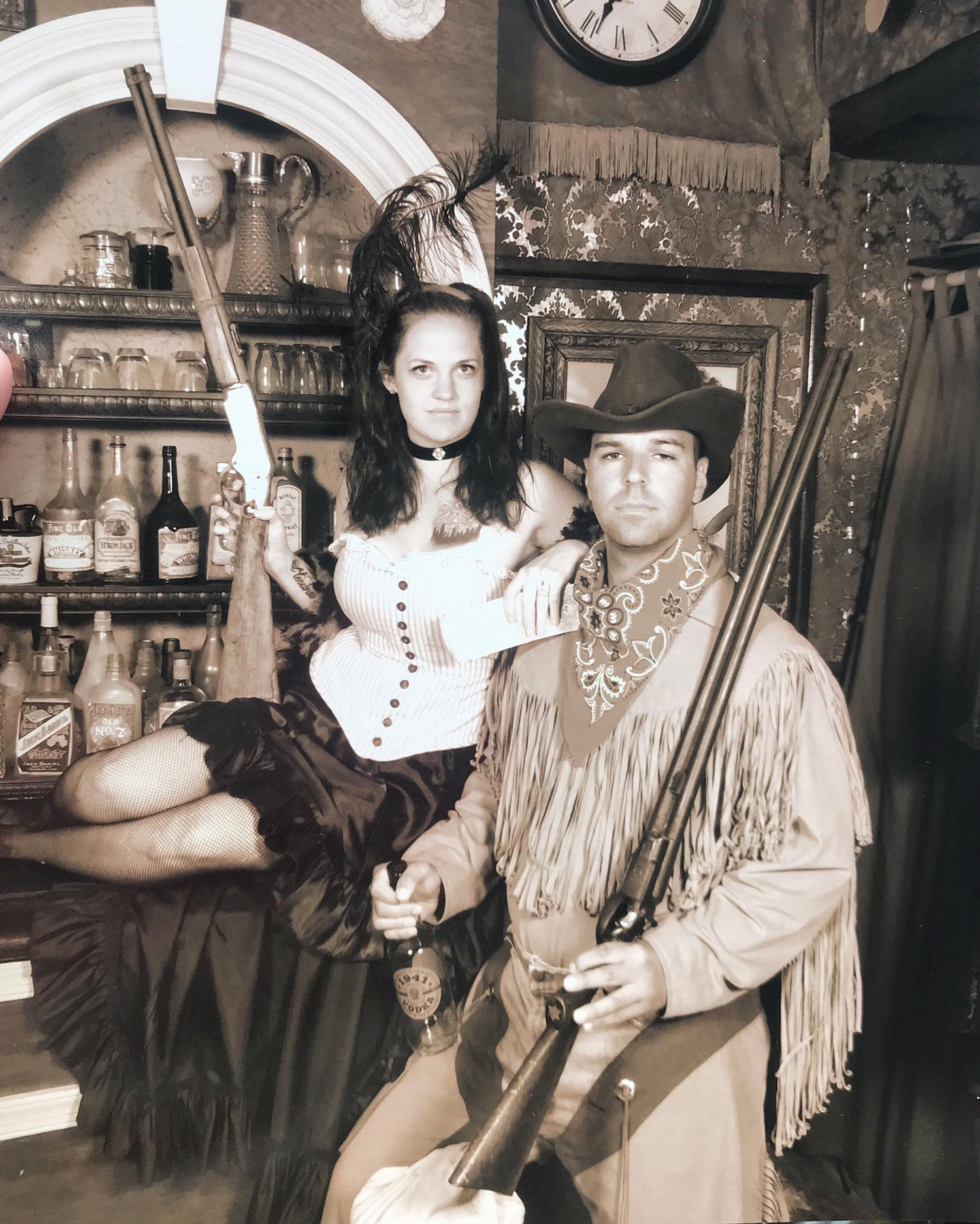 He was not thrilled that I roped him into doing this but it turned out way too good. Lol