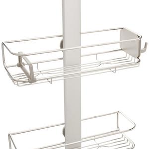 simplehuman Adjustable, Hanging Shower Caddy, Stainless Steel and Anodized Aluminum