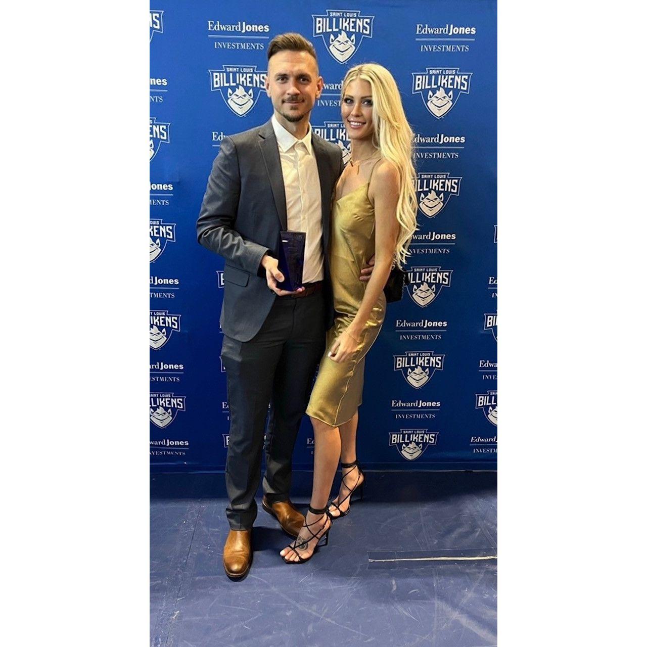 Robby inducted into SLU Hall of Fame