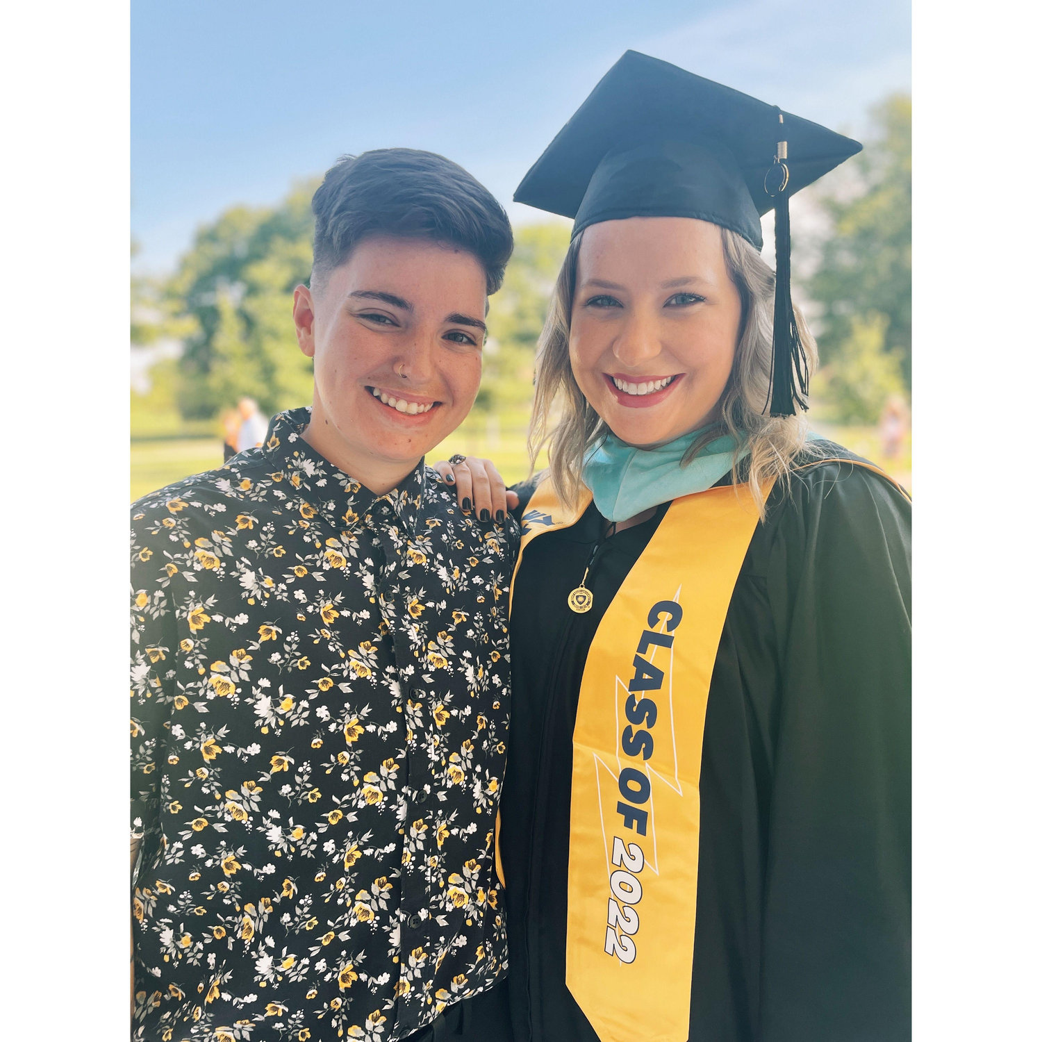 Paige supported Holly through the ups and downs of graduate school!