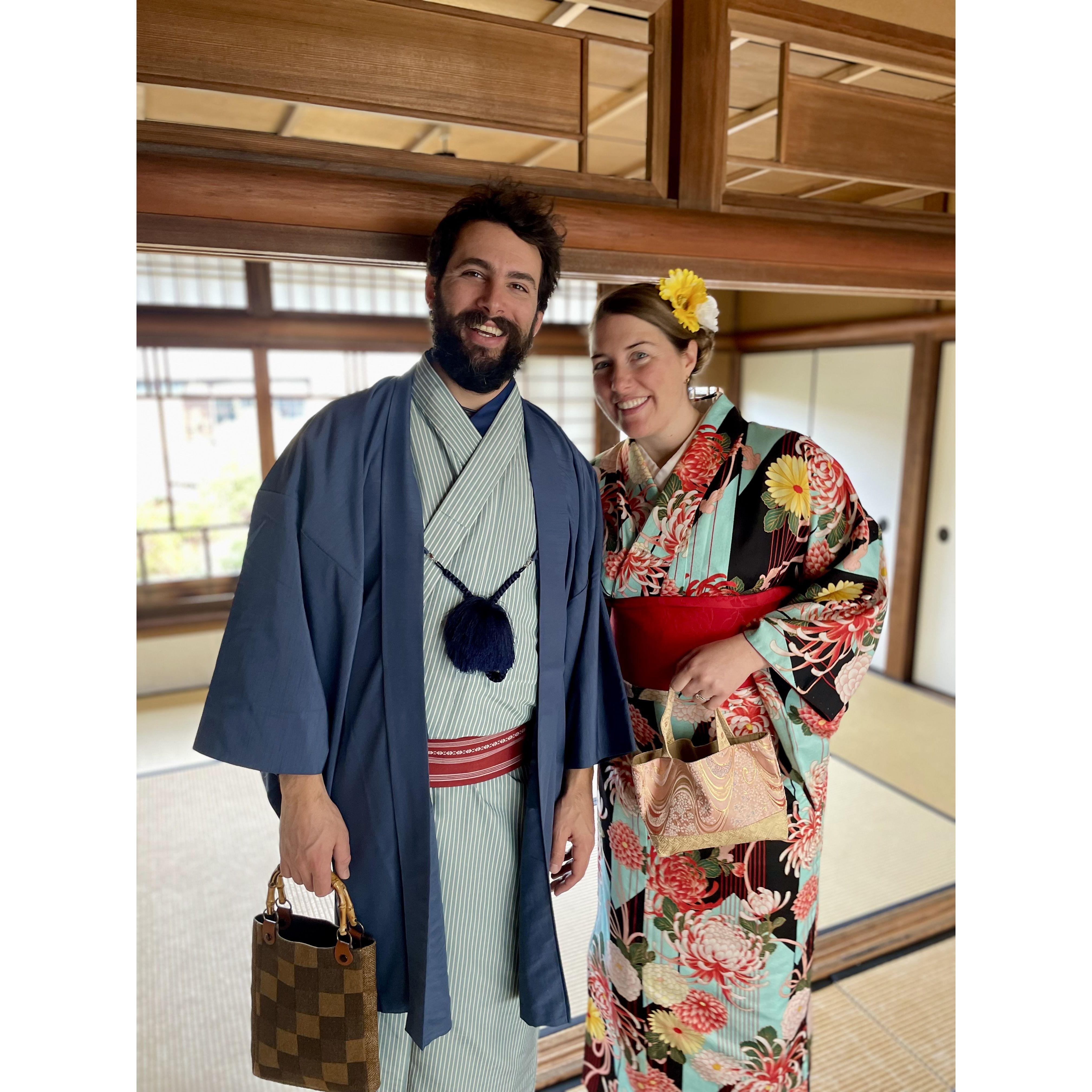 A tea ceremony in Japan - a bucket list trip for Lizzy and Mike