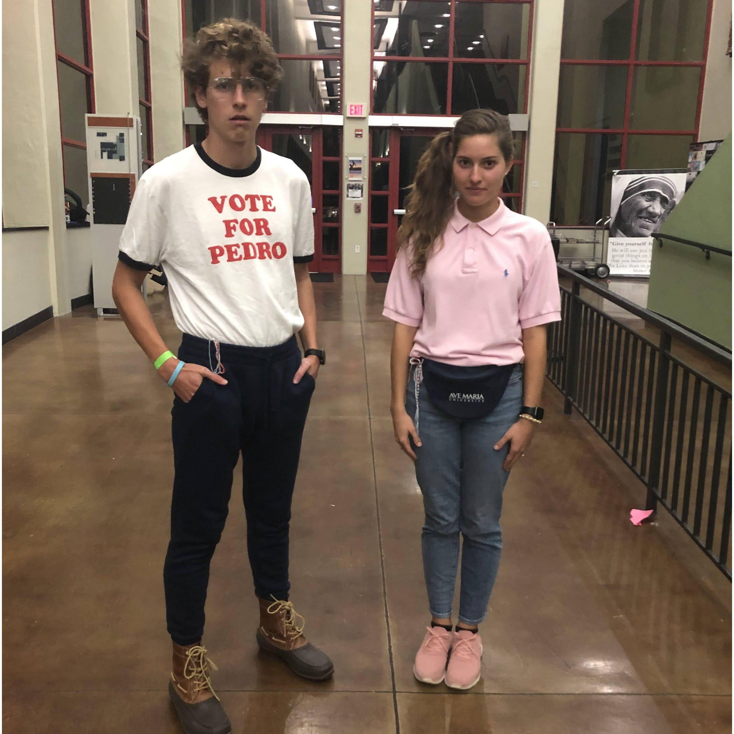 Halloween 2022. Christopher didn't even need a wig!