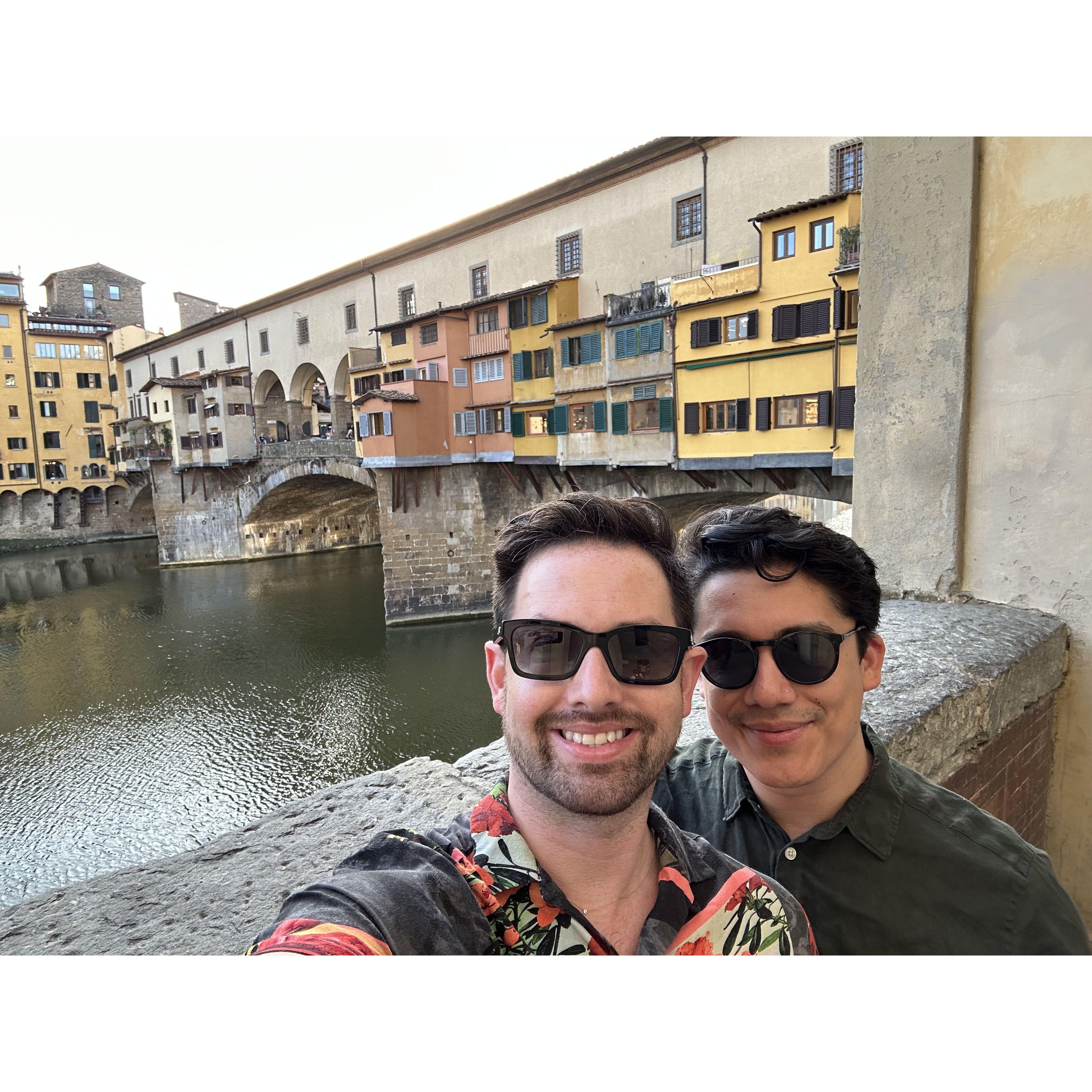 Ponce Vecchio in Florence, Italy 2022