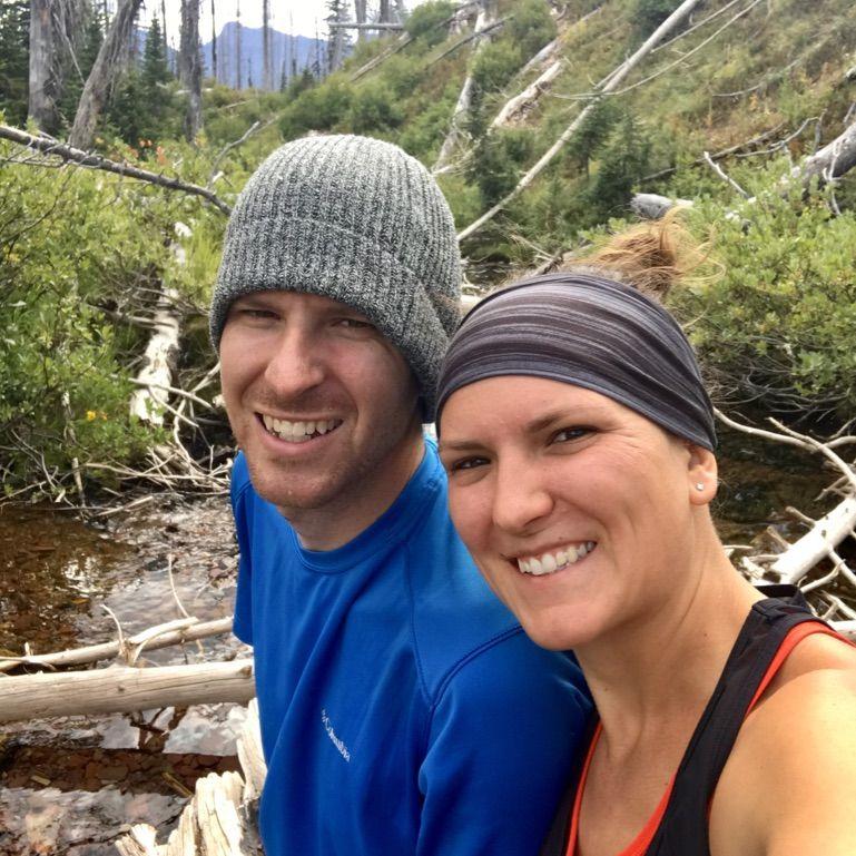 Glacier backpacking site after bear encounter!