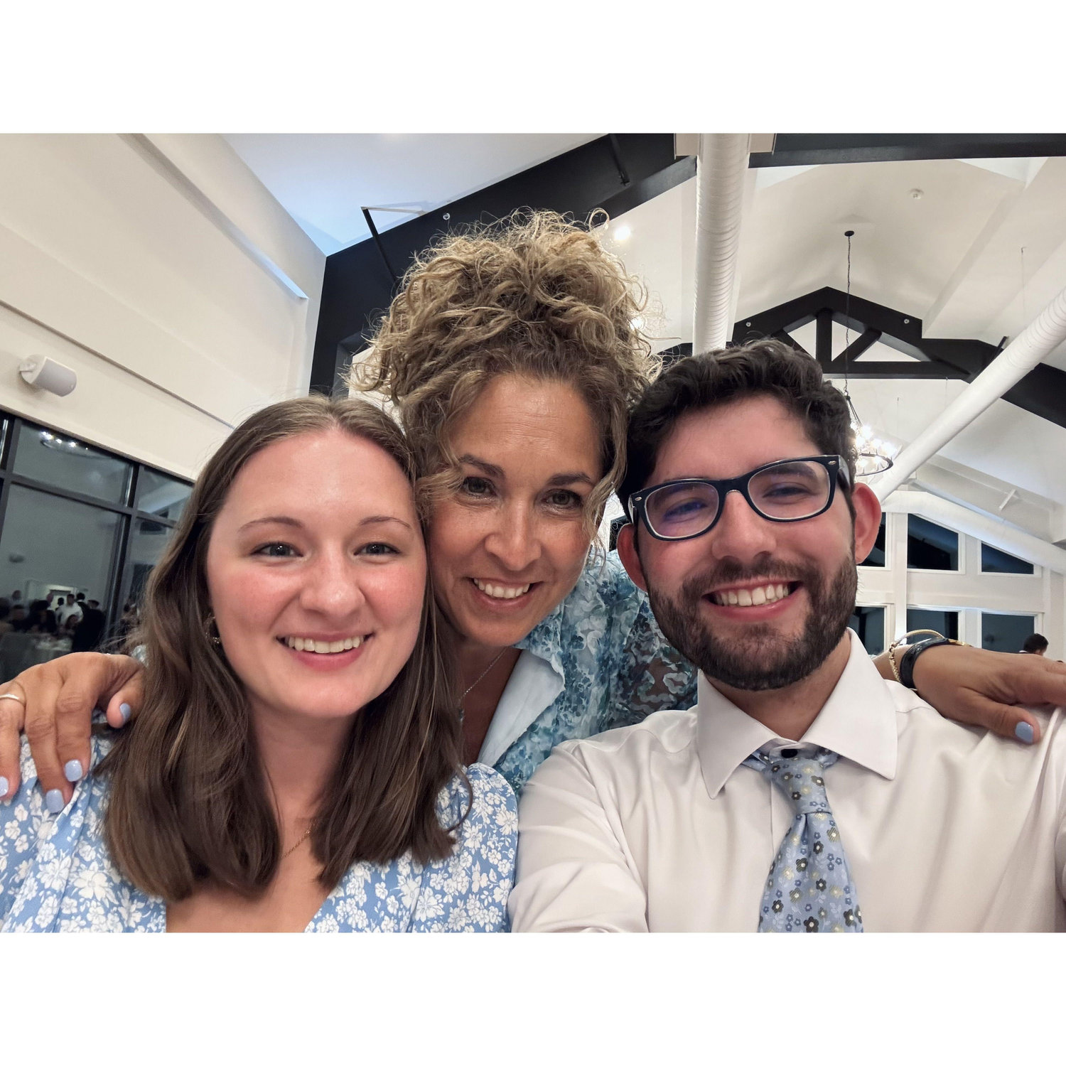 Wedding fun with Will's mother, Susan - August 2024