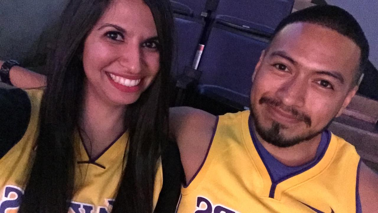Jose's very first Laker game! (2017)