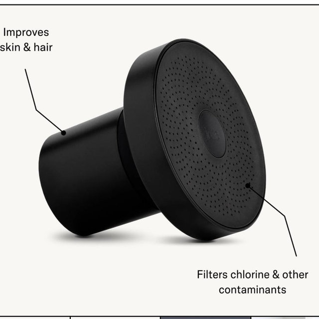 The Jolie Filtered Showerhead in Black