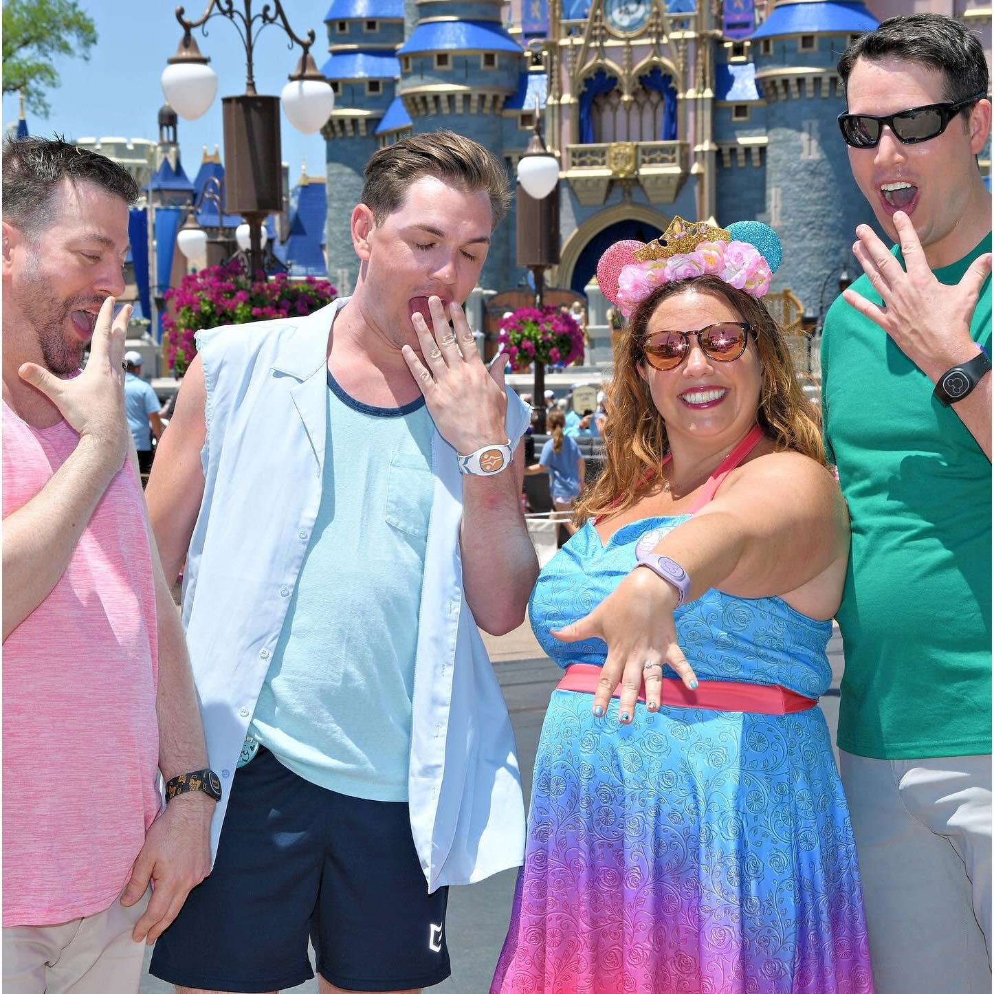 Engagement at Disney!