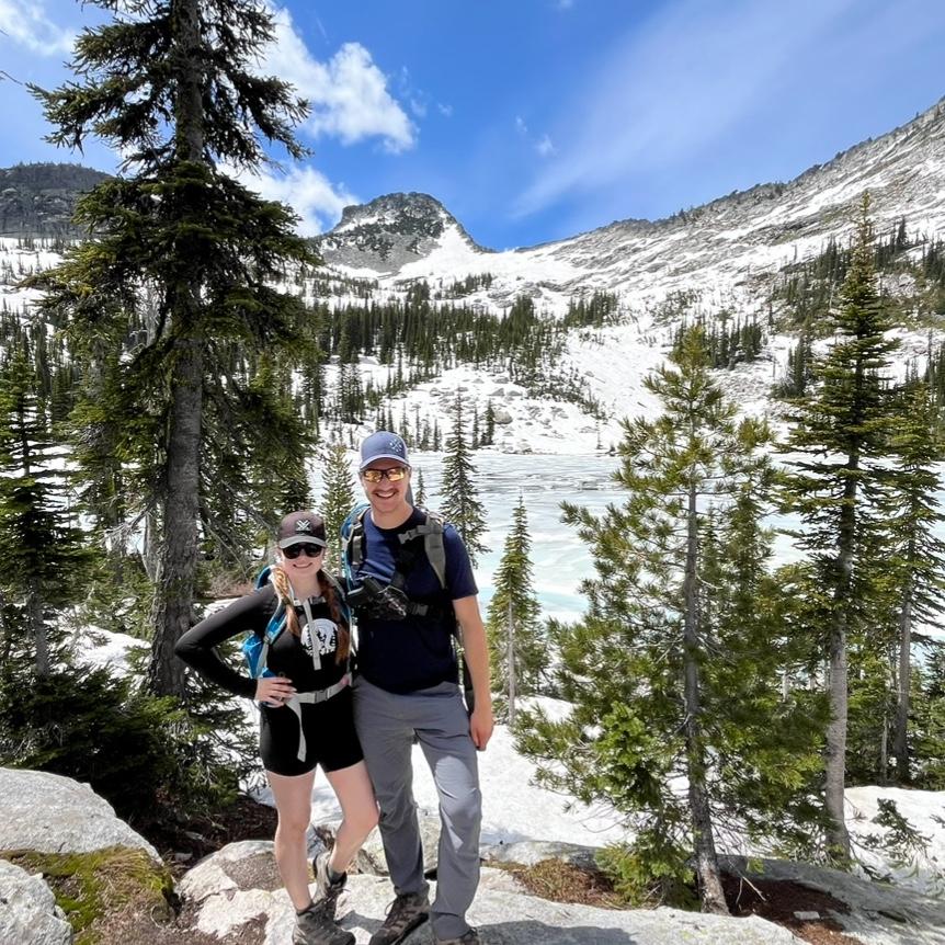 Beehives Lake with my Honey June 2024.