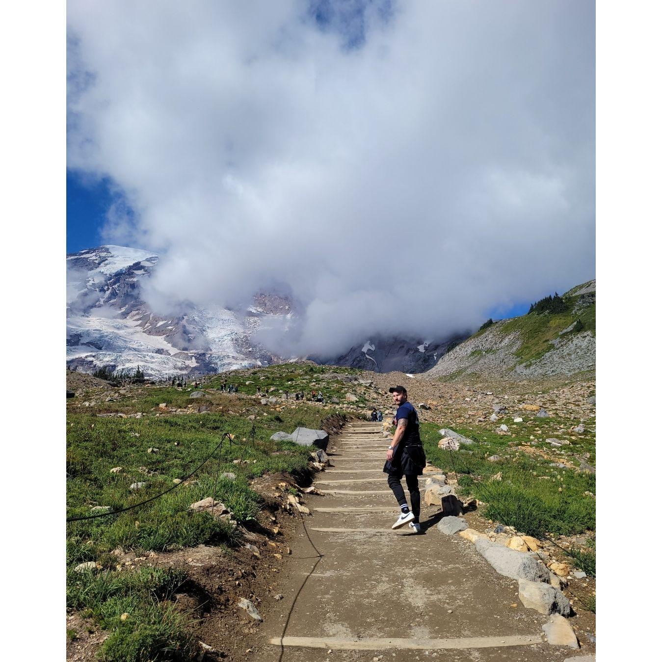 Waiting for the perfect spot to propose.